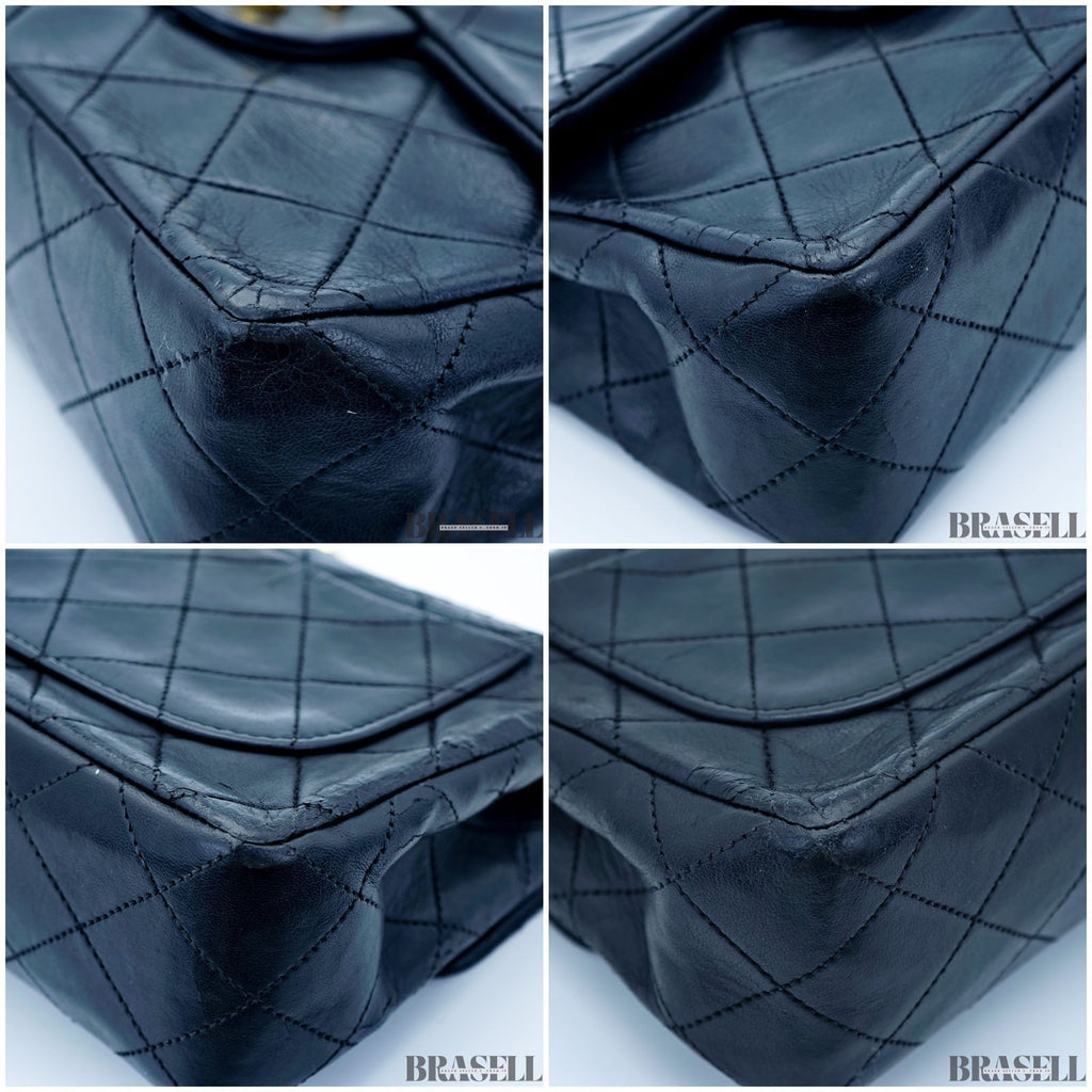 Borsa a tracolla Chanel Mini Matelassé in pelle di agnello con catena...