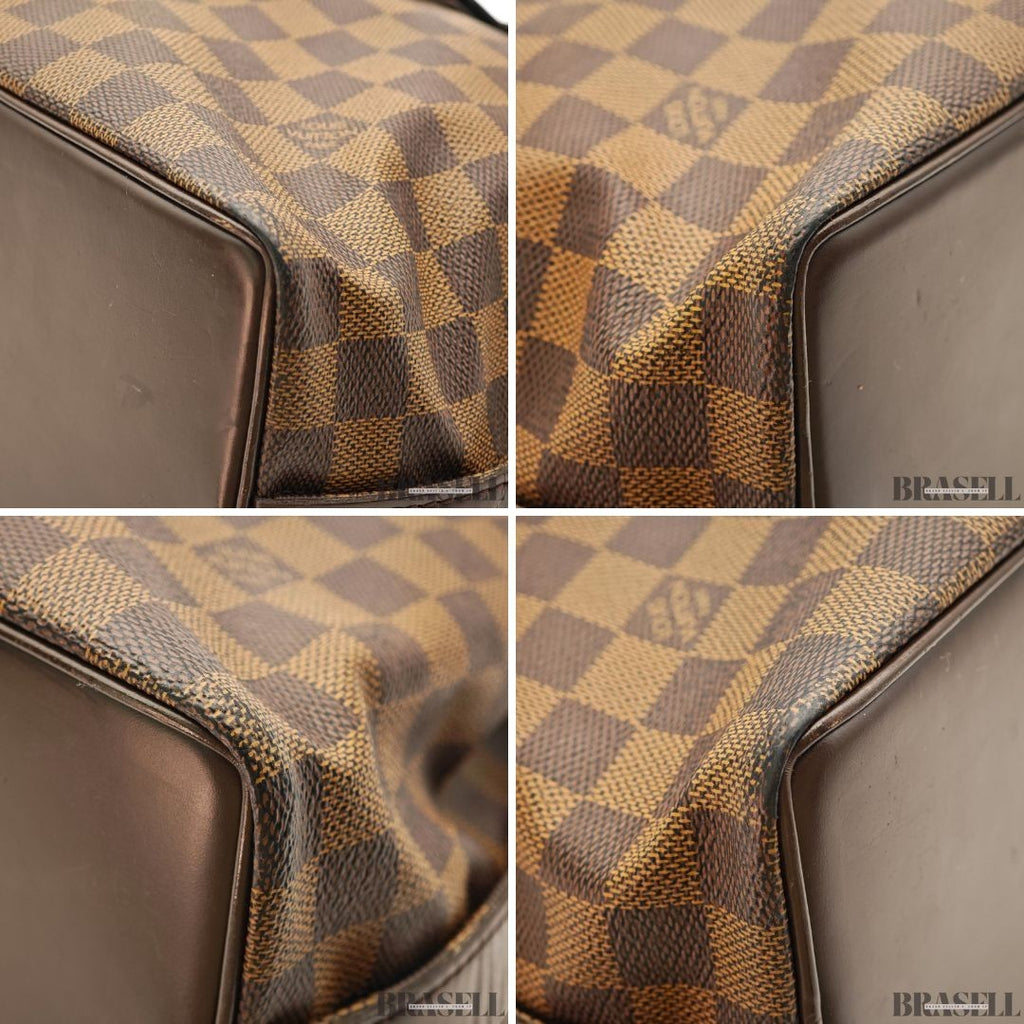 Louis Vuitton Chelsea N51119 Damier Brown Shoulder Bag Tote Bag Large Woman
