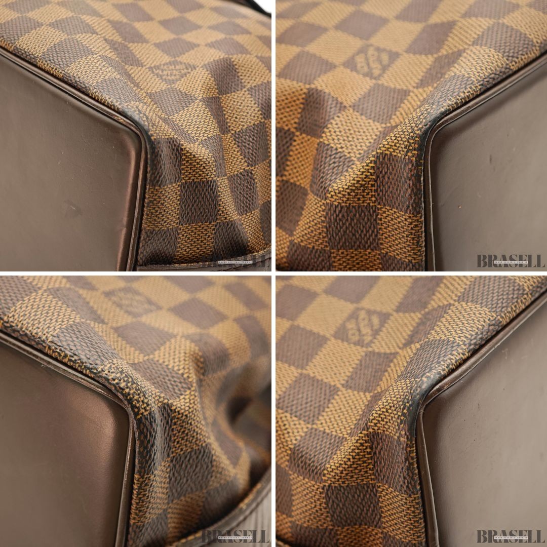 Louis Vuitton Chelsea N51119 Damier Brown Shoulder Bag Tote Bag Large Woman