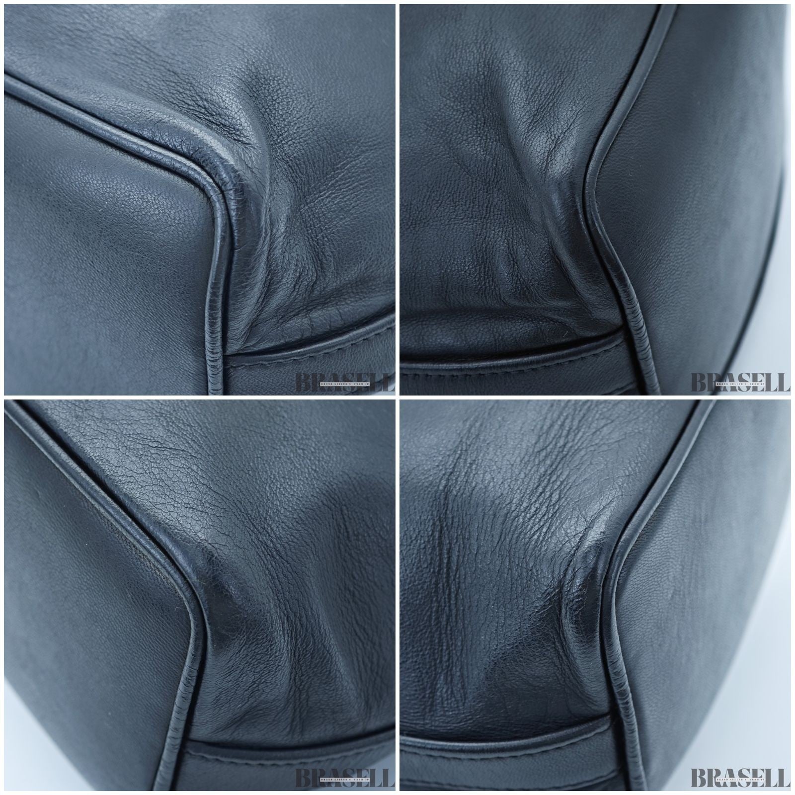 Chanel Coco Mark Chain Shoulder bag Black Women With Authenticity Card