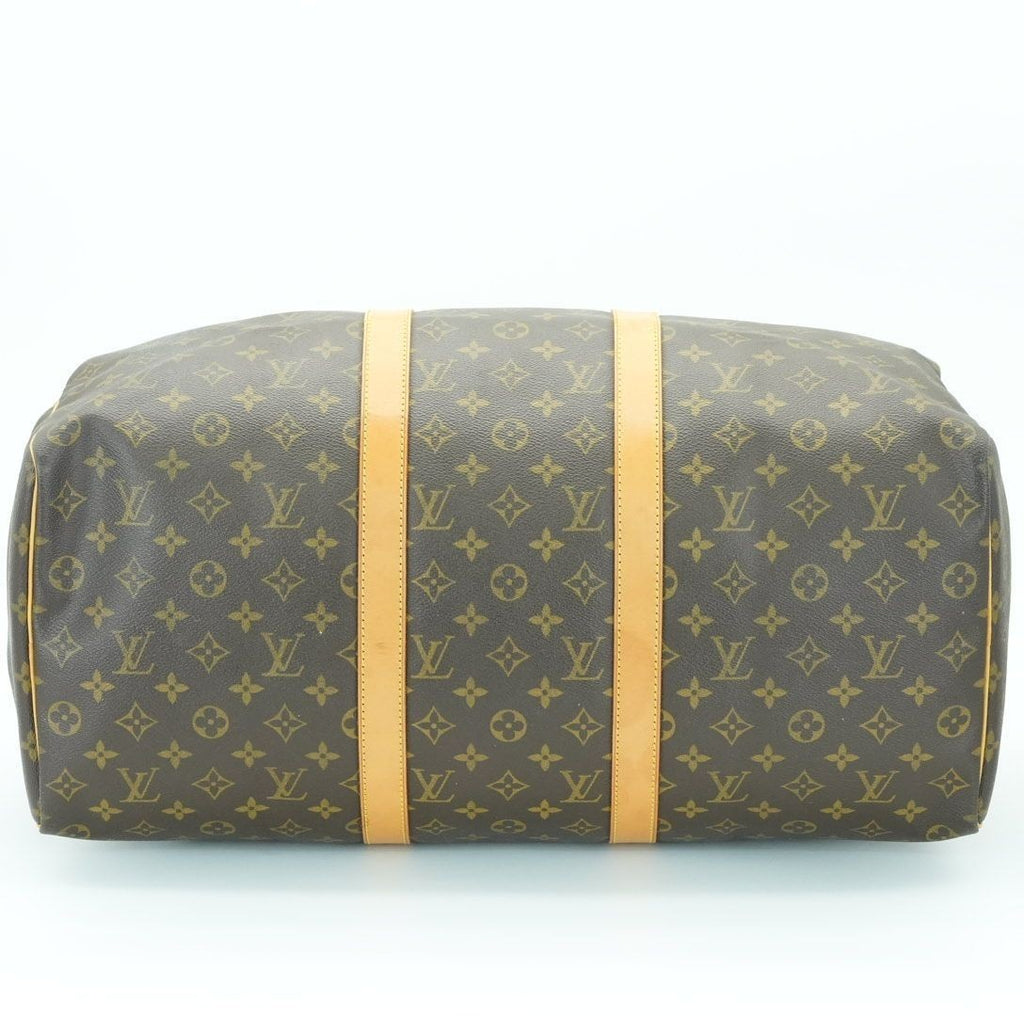 LOUIS VUITTON Keepall 50 M41426 Boston Bag Travel Bag Brown Large Capacity