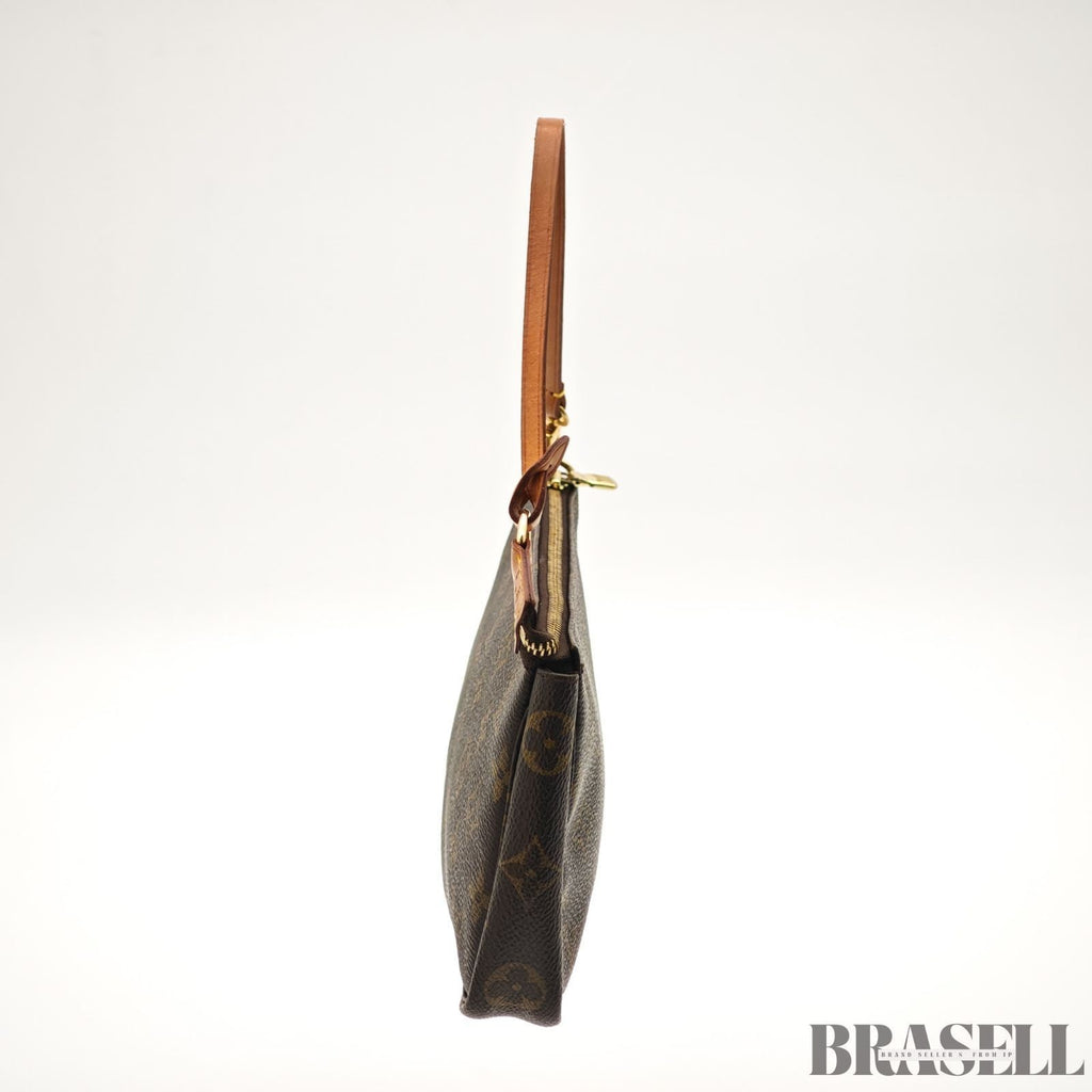Louis Vuitton Accessoire M51980 Bag Handbag Compact Monogram Leather Brown