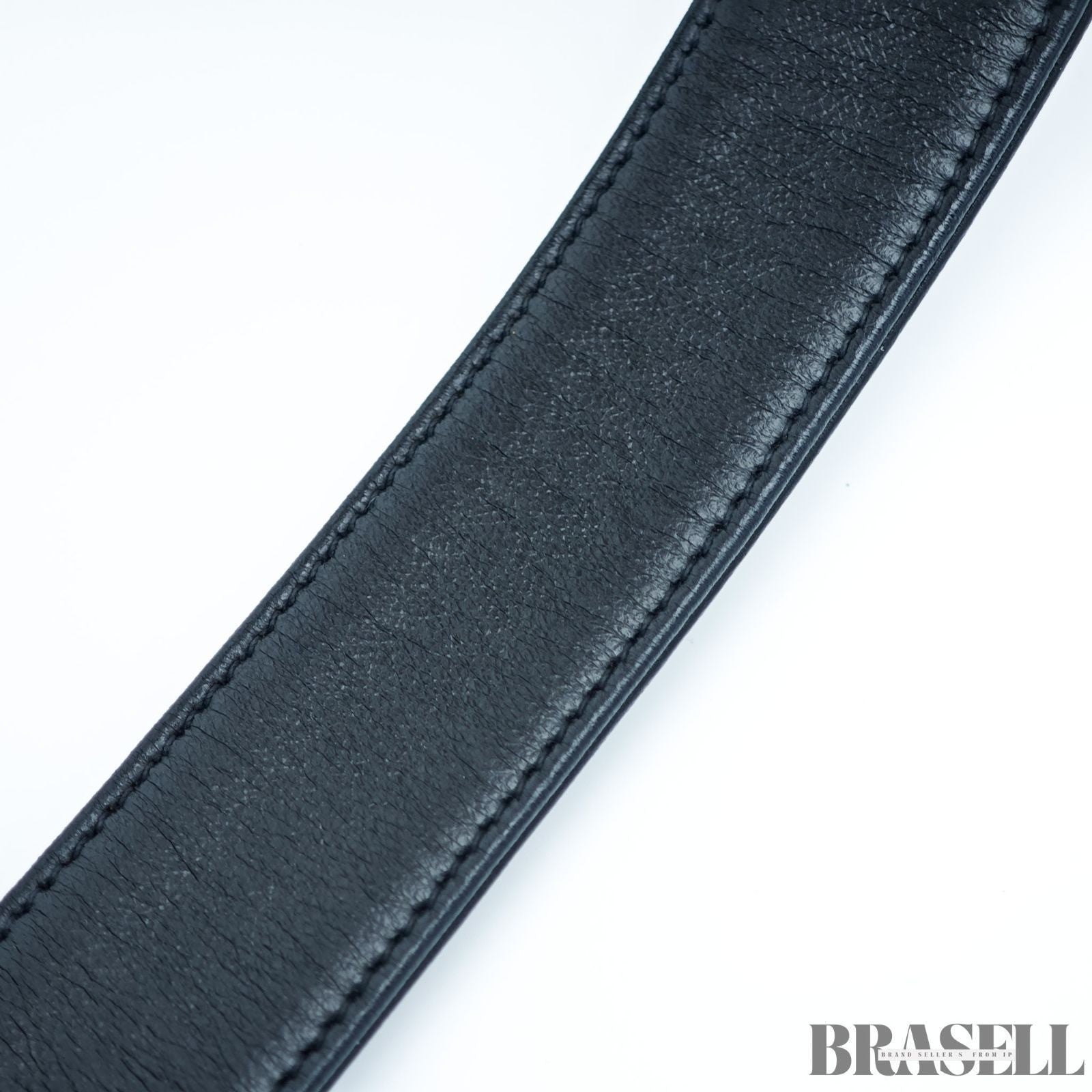 Chanel Drawstring Lambskin Coco Mark Chain Shoulder Bag Black Women w/Dust Bag