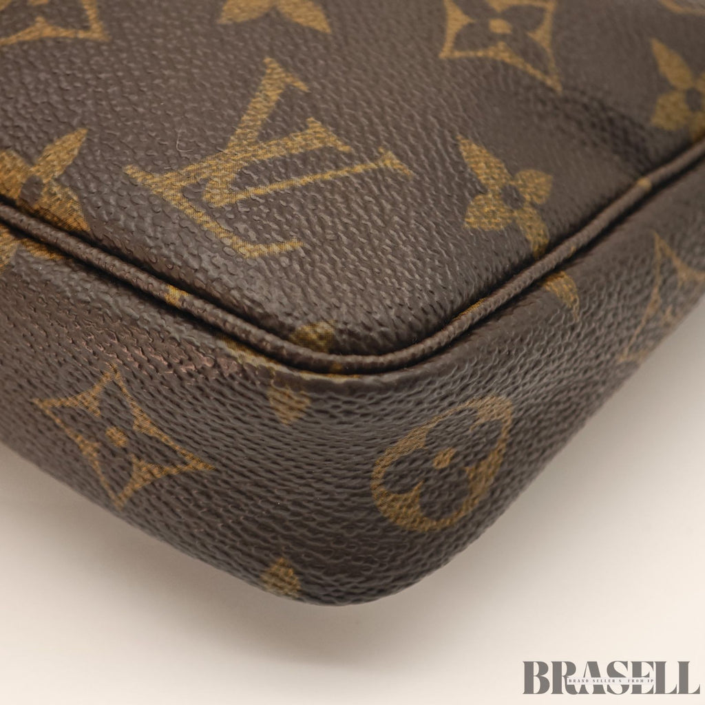 Louis Vuitton Pochette Accessoires M51980 Handbag Pouch Brown Monogram Canvas