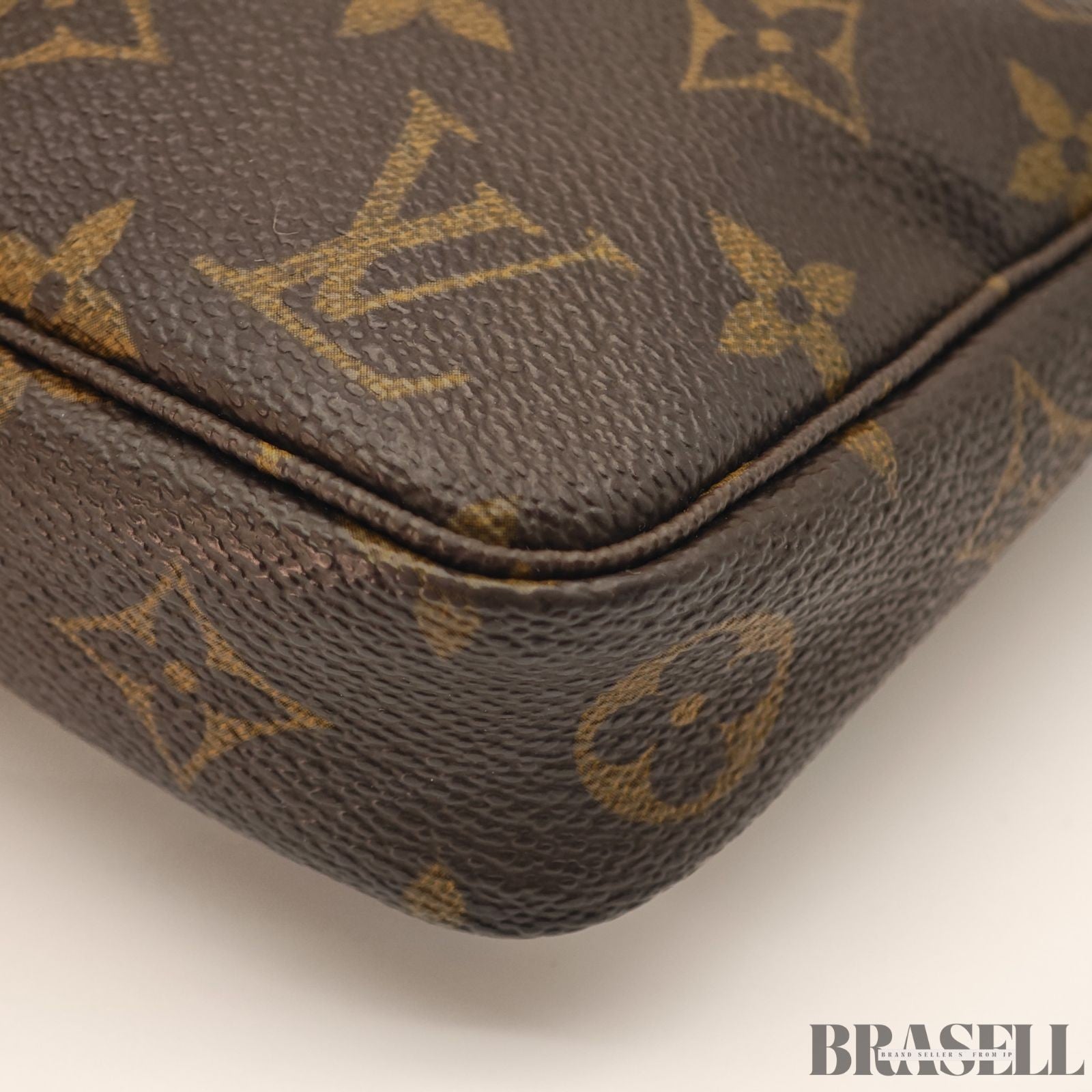 Louis Vuitton Pochette Accessoires M51980 Handbag Pouch Brown Monogram Canvas