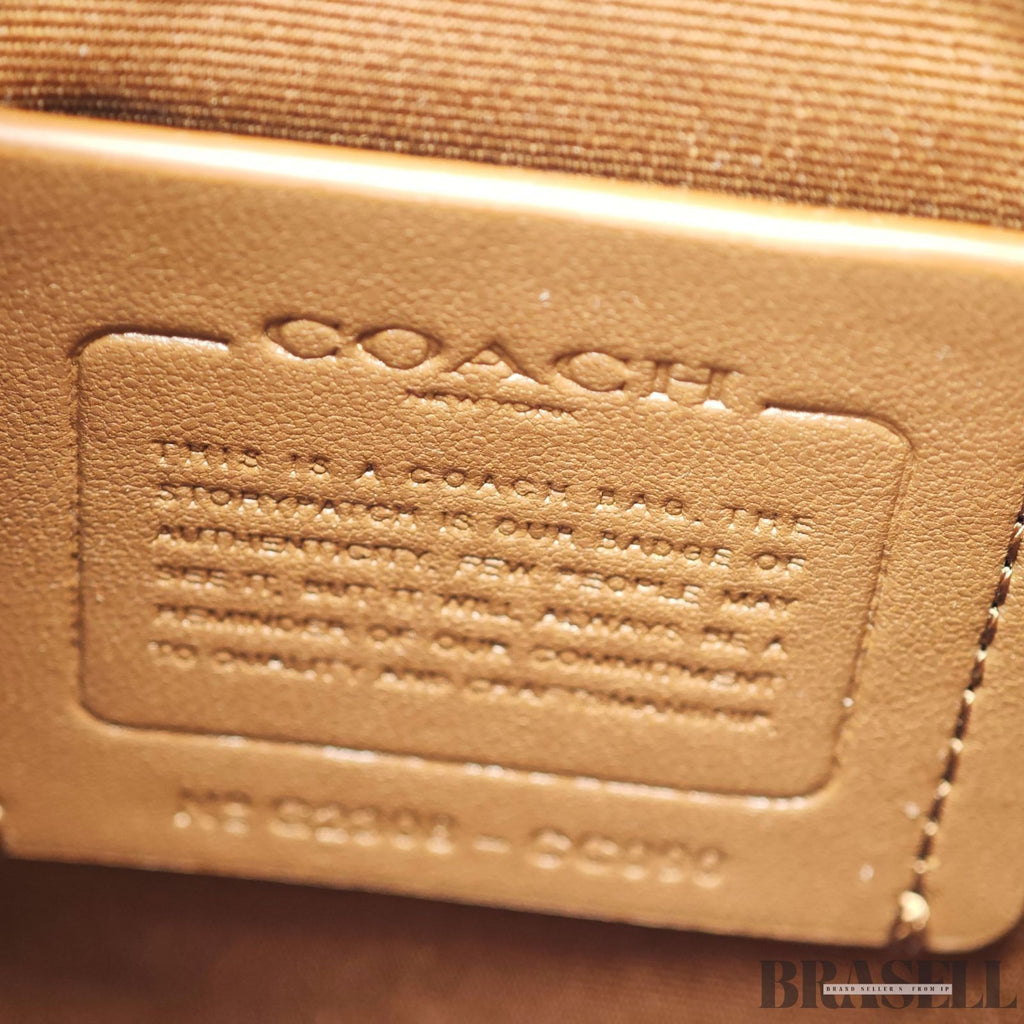 COACH Signature Sullivan Crossbody Bag CC090 Compact Khaki
