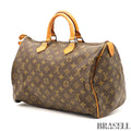 LOUIS VUITTON Speedy 35 M41524 Handbag Brown Monogram Canvas Mini Boston Bag