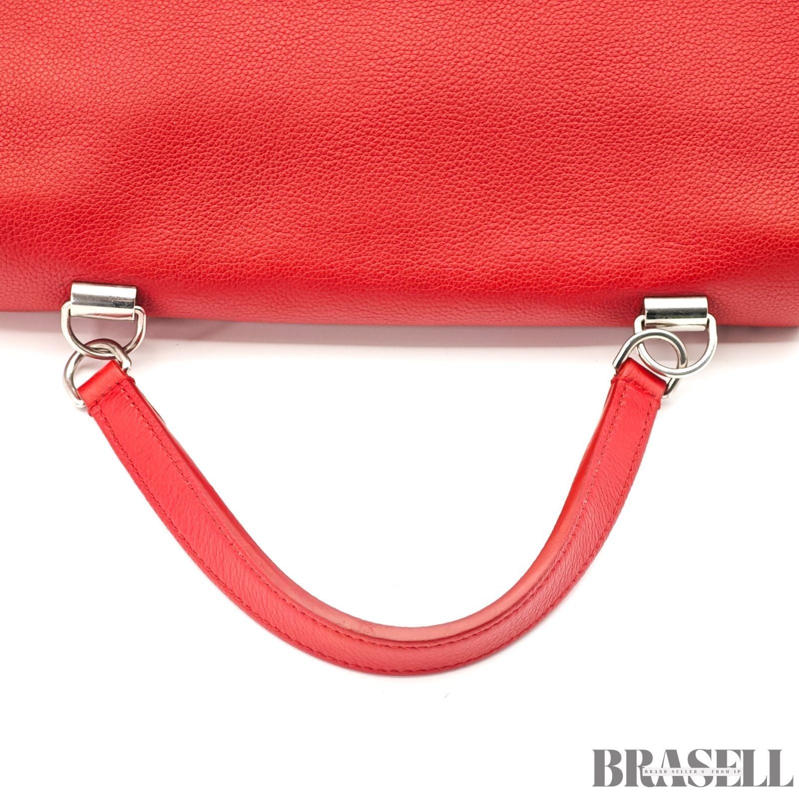 Louis Vuitton Lockme II Cartable M50249 Handbag Shoulder Bag 2Way Dahlia