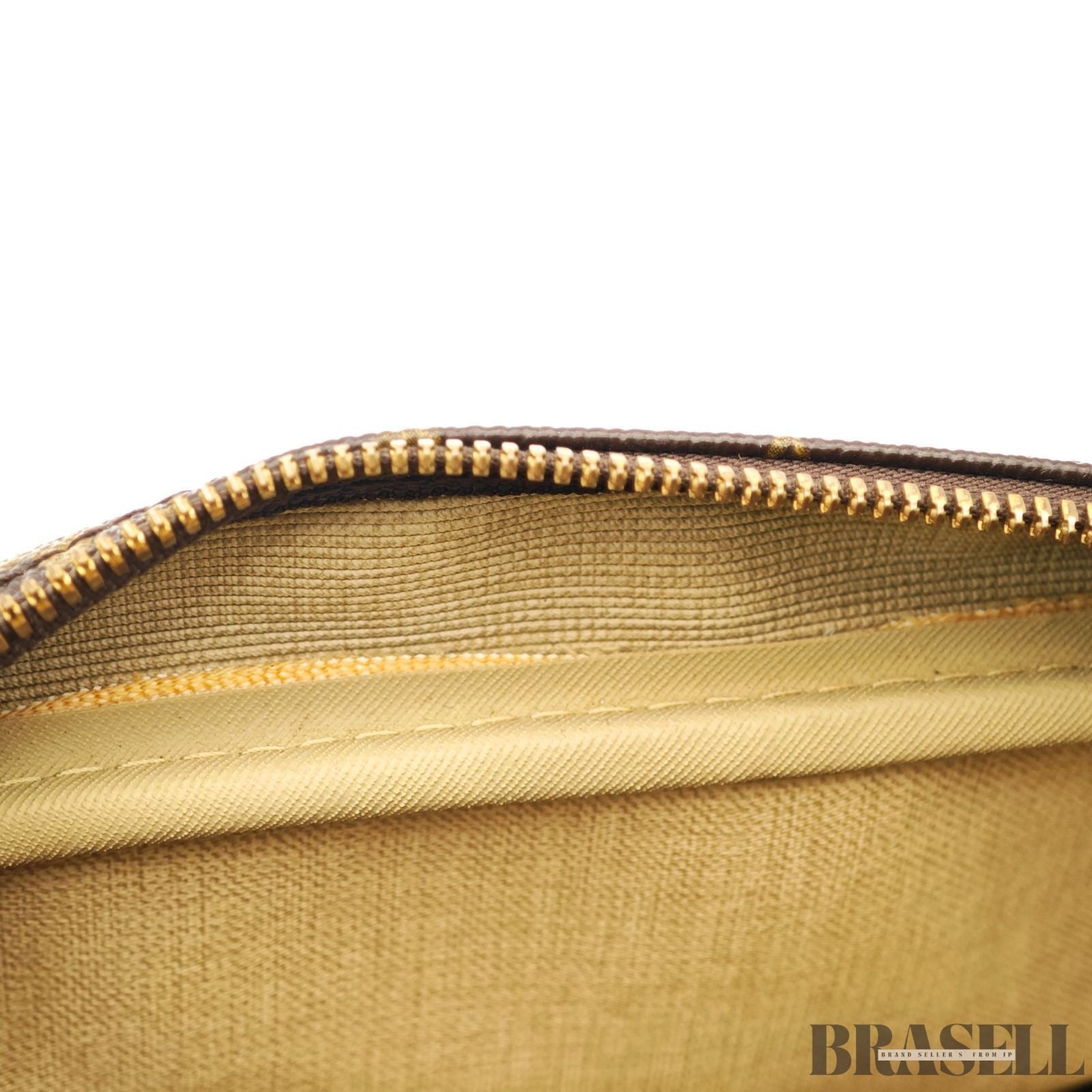 Louis Vuitton M47270 Monogram Deauville Handbag M47270 PVC Coated Canvas Brown