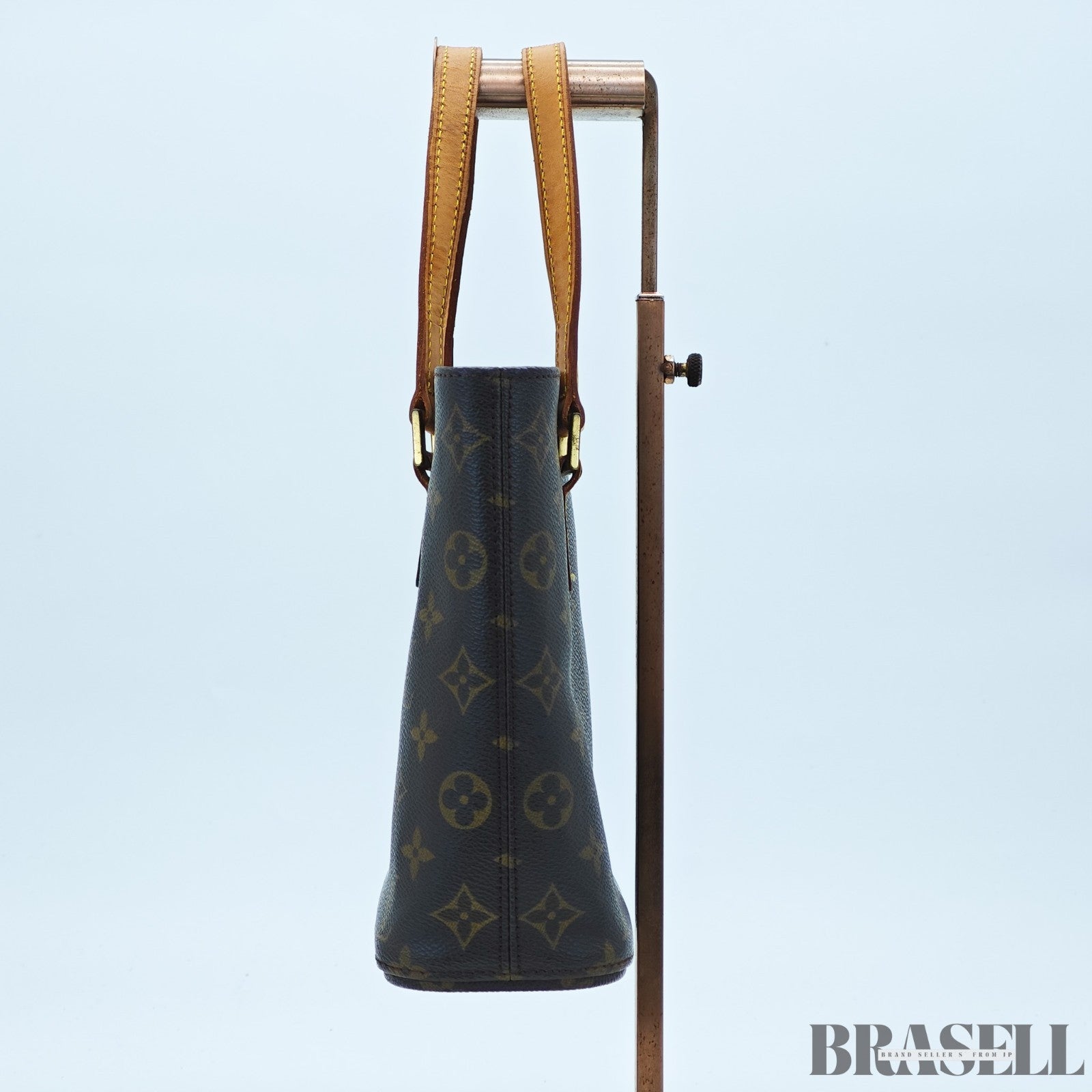 LOUIS VUITTON Vavin PM M51172 Monogram Handbag PVC-Coated Canvas Leather Brown