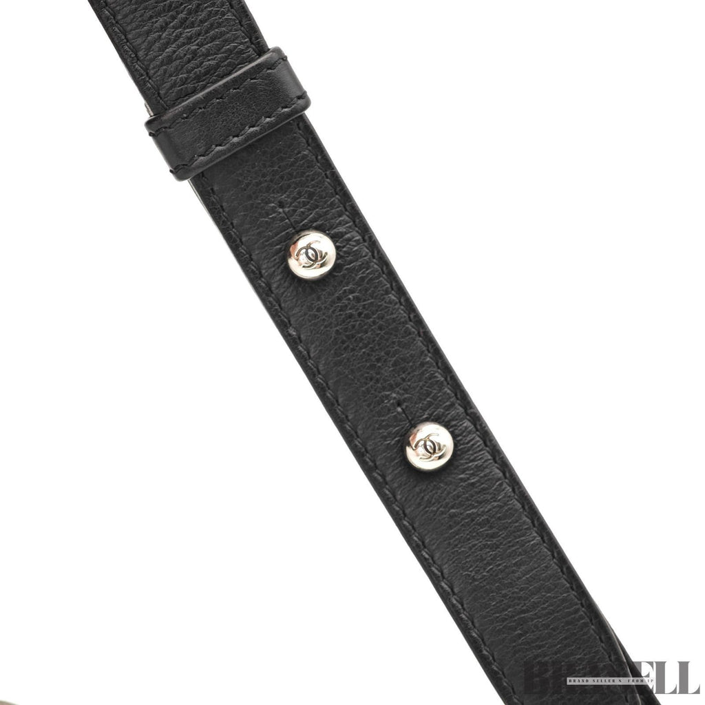 CHANEL Boy Chanel Flap Chain Shoulder Bag Black With Box Dust Bag Women