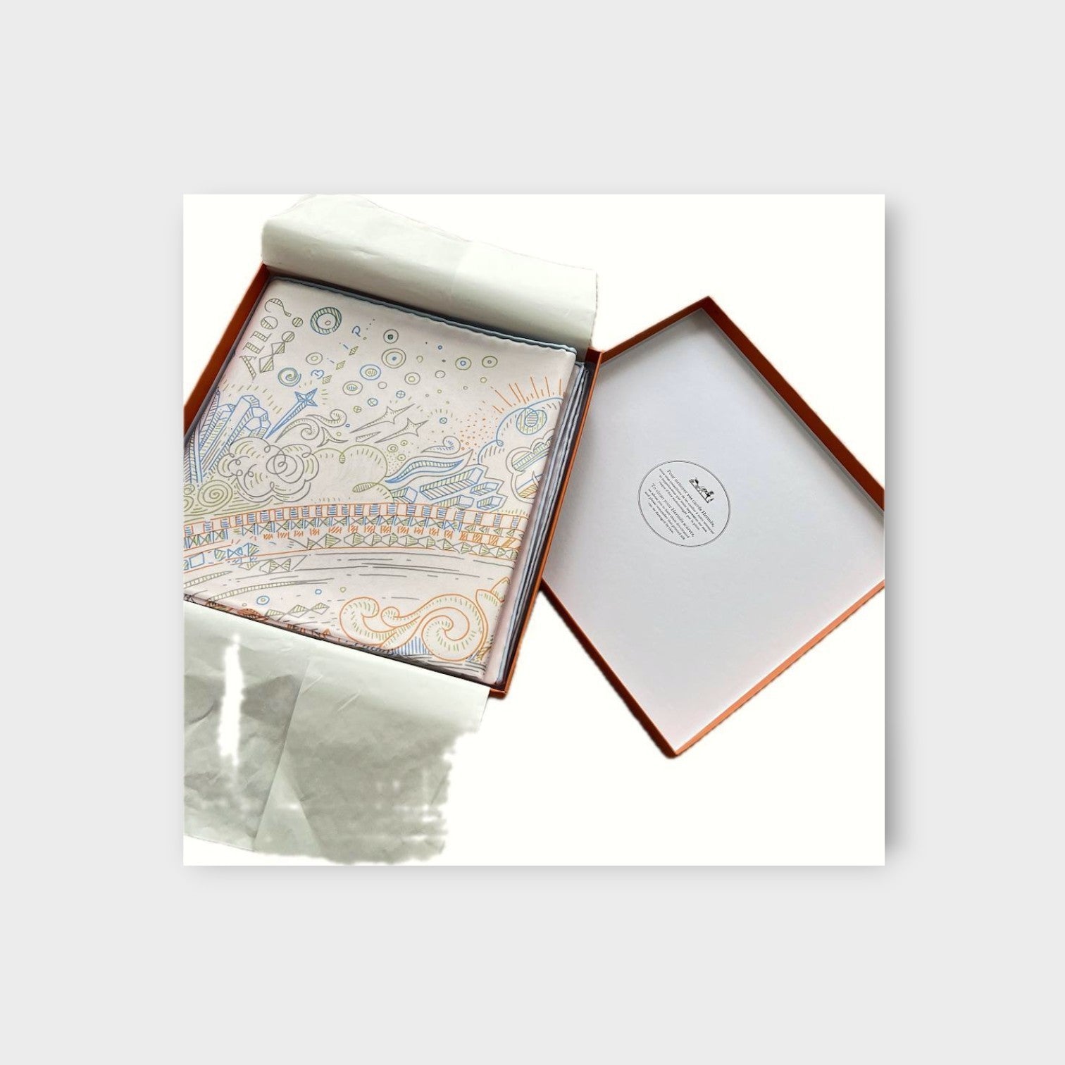 Hermès Carré 90 Please, Hold the Line 2025 100% Silk Square Scarf 【N】
