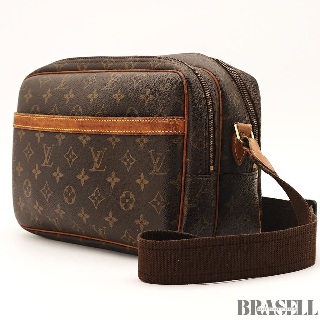LOUIS VUITTON Reporter PM Crossbody Shoulder Bag Monogram Leather M45254 SP0060