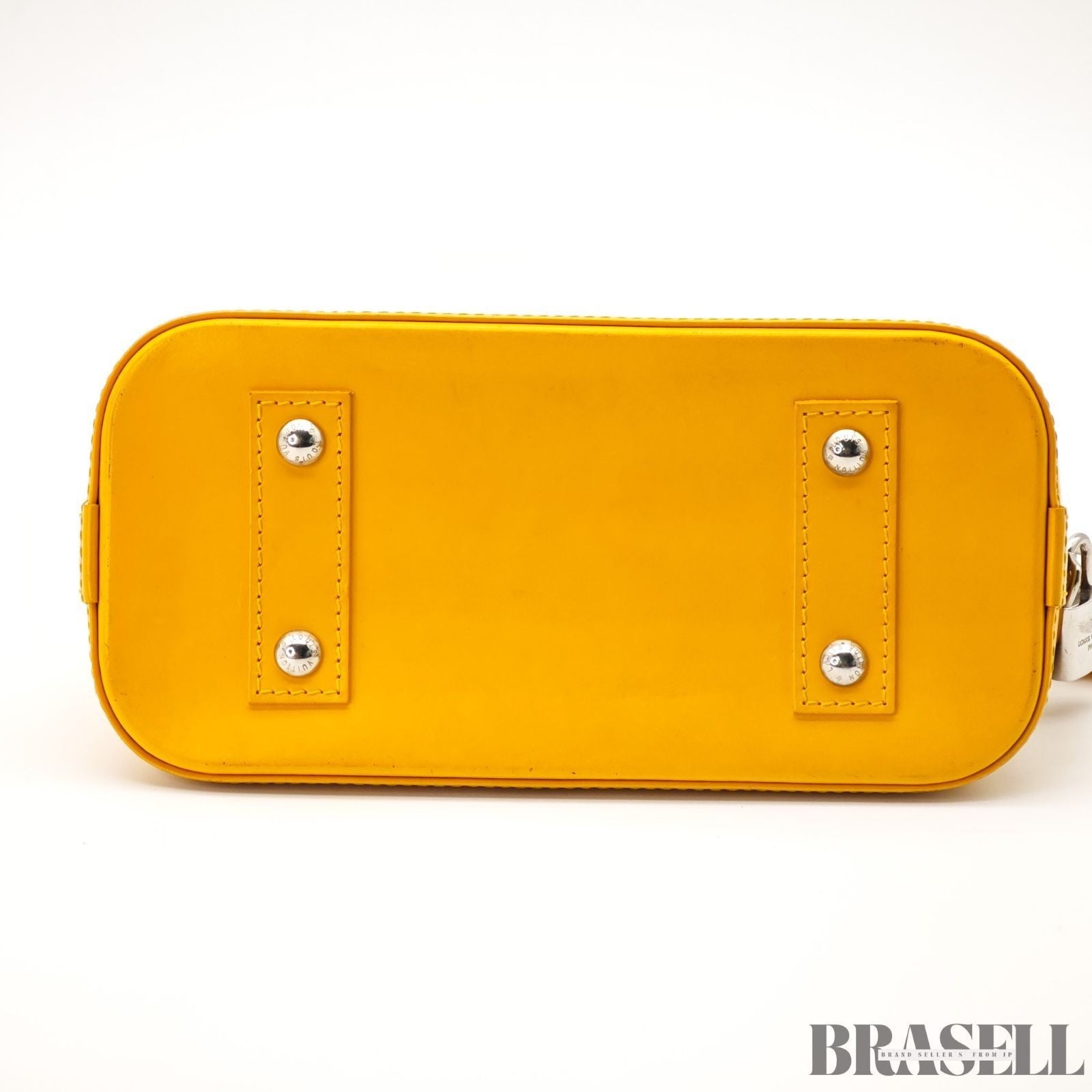 LOUIS VUITTON M40866 Epi Alma BB 2Way Citron Shoulder Bag Crossbody Handbag