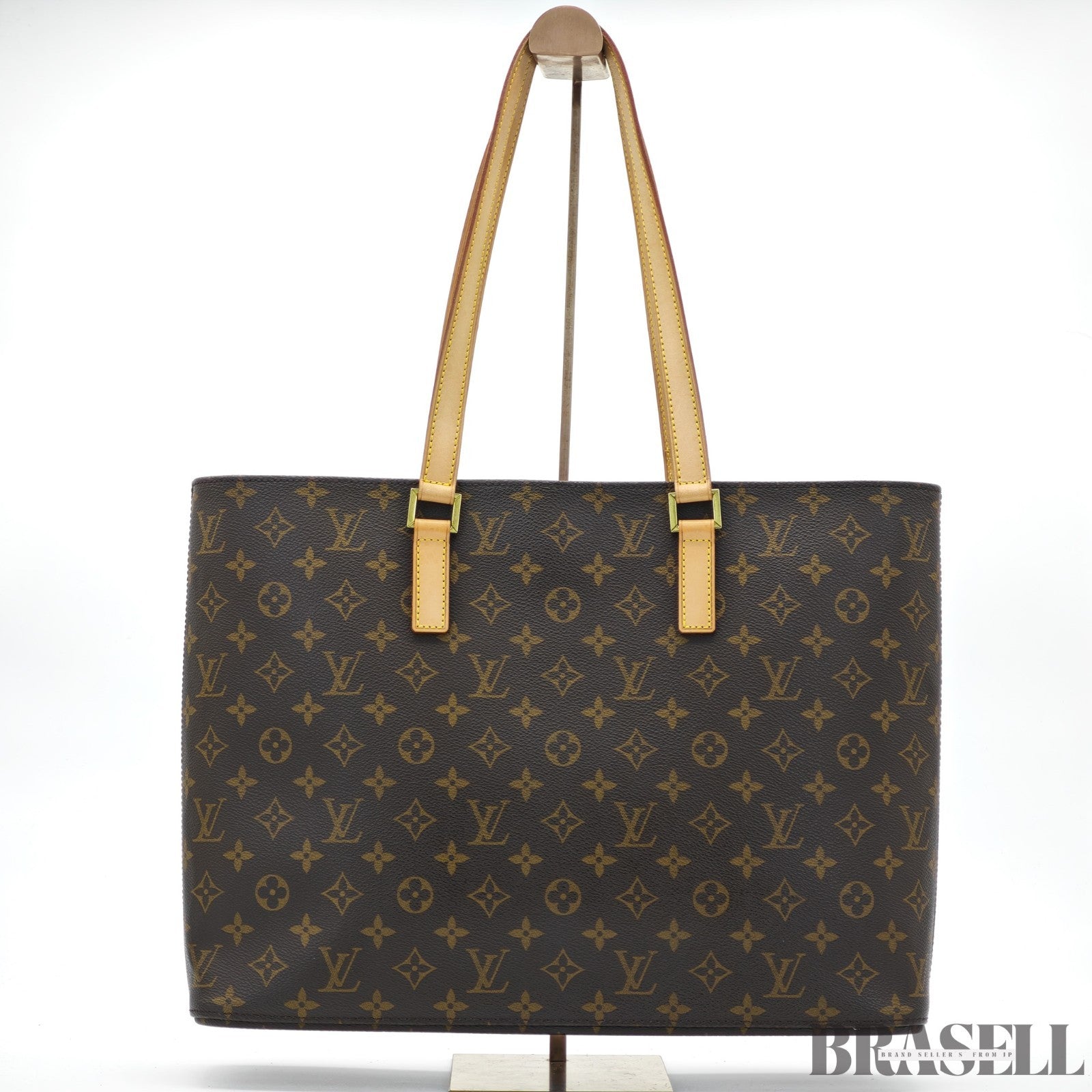 LOUIS VUITTON Luco M51155 Tote Bag Monogram Brown