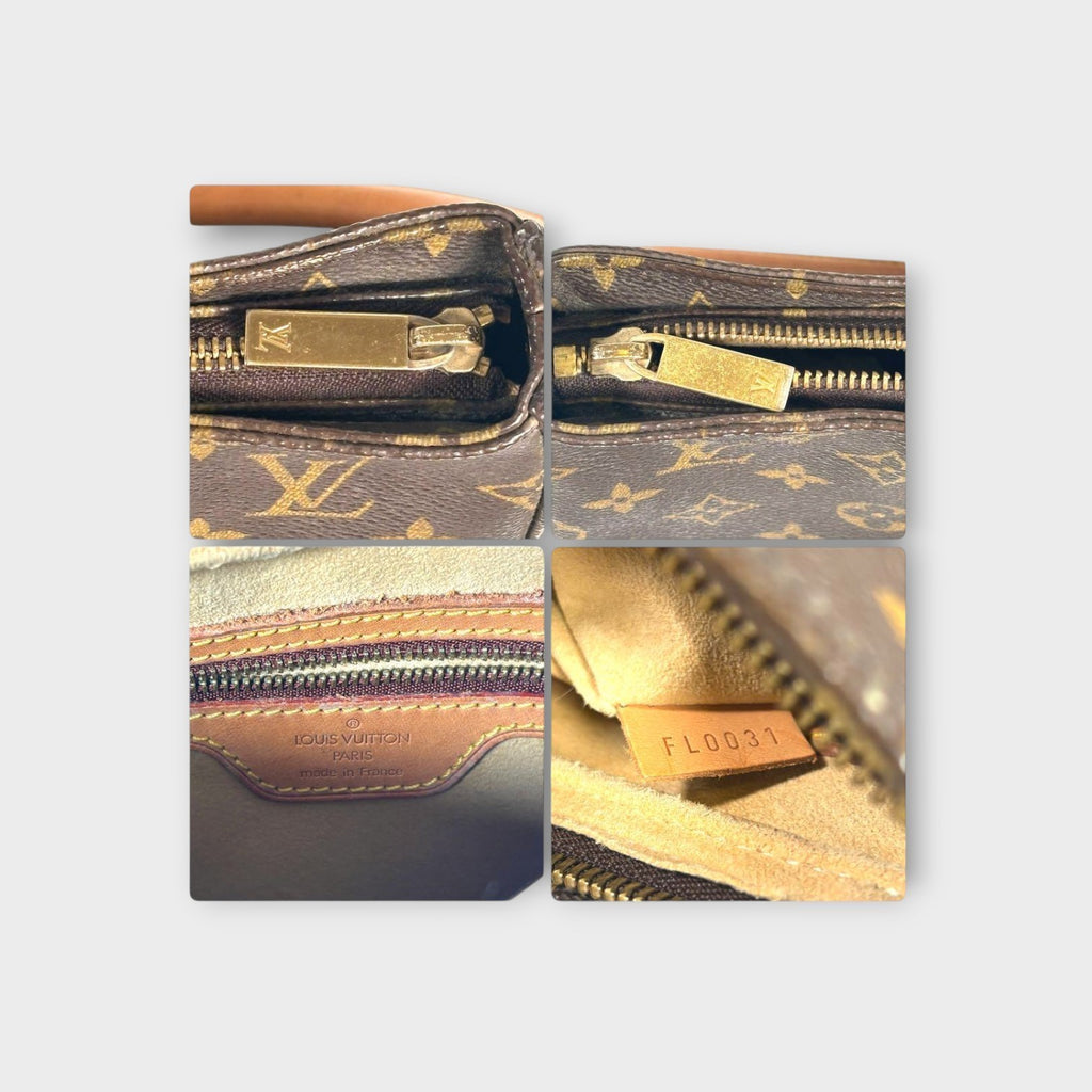 Louis Vuitton Looping MM Monogram M51146 Shoulder Handbag Brown 【A】