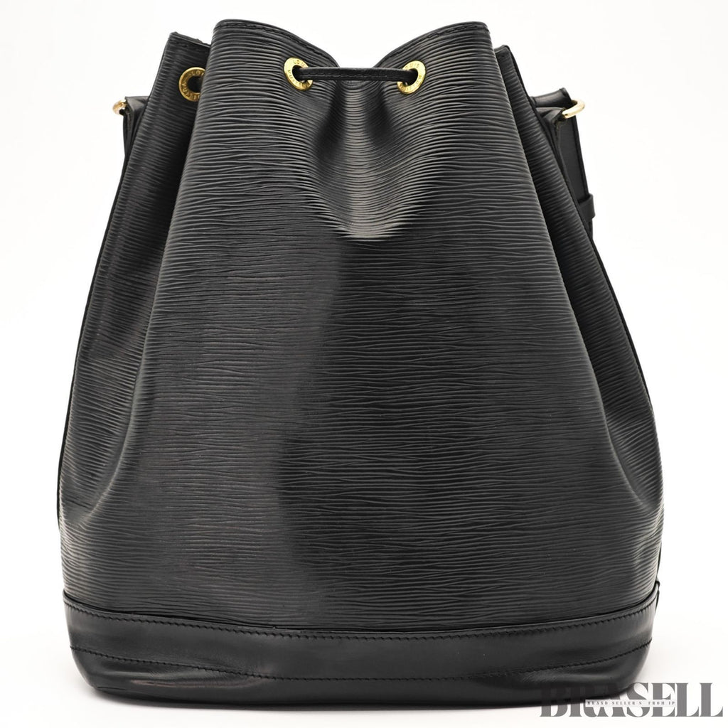 Louis Vuitton Epi Noé Noir M59002 One Shoulder Bag Handbag Drawstring Black