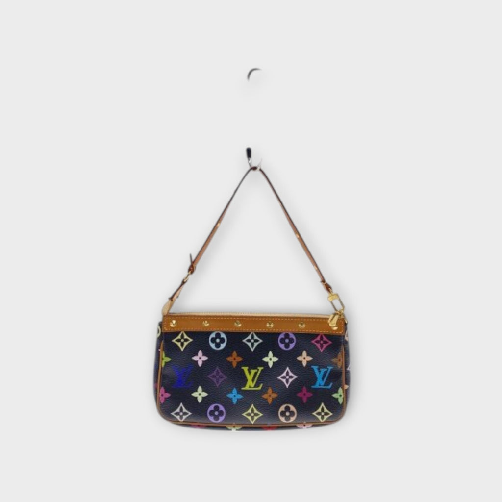 LOUIS VUITTON Monogram Multicolor Pochette Accessoire Accessory Pouch Handbag