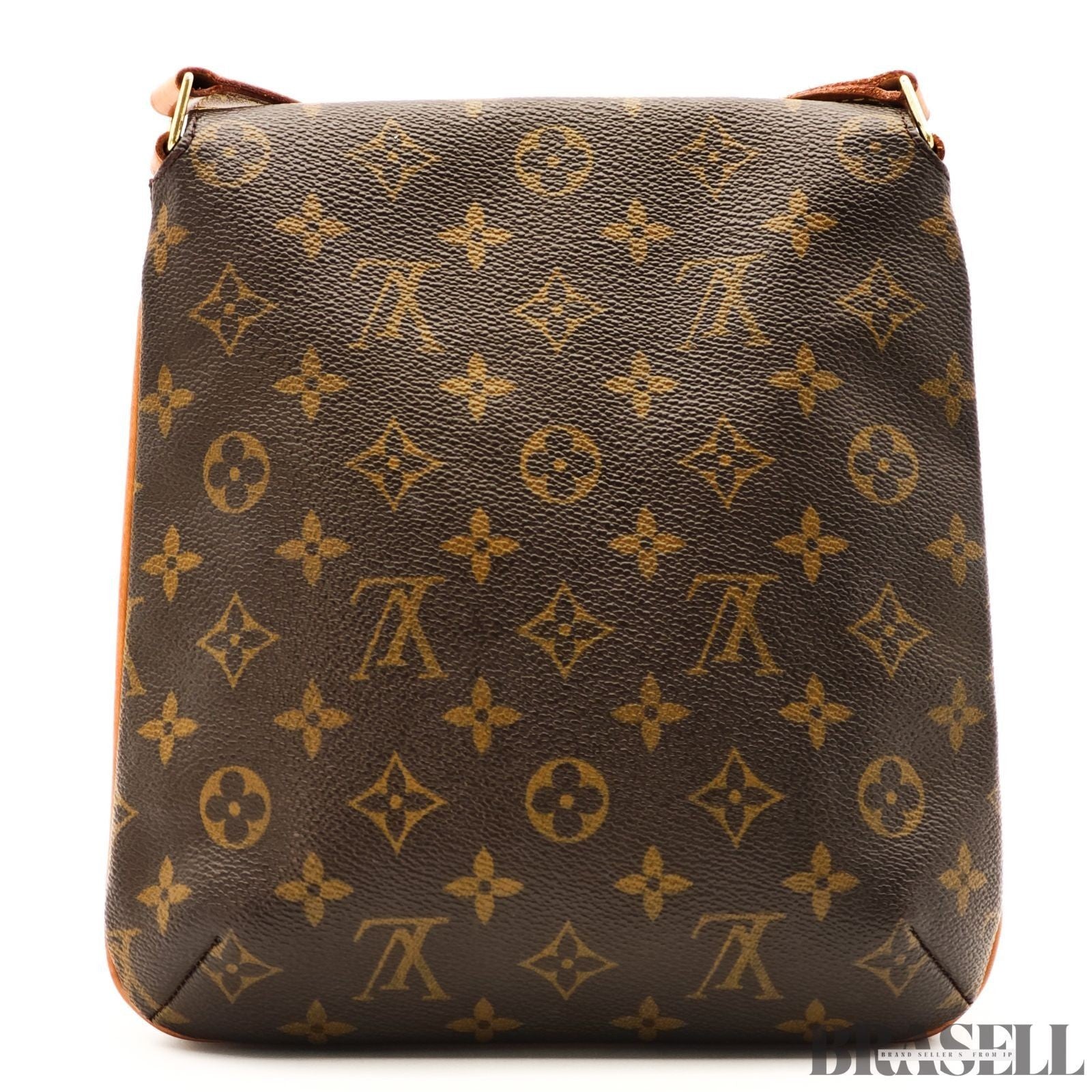 Louis Vuitton Musette Salsa M51387 Monogram Canvas Brown Shoulder Bag Woman