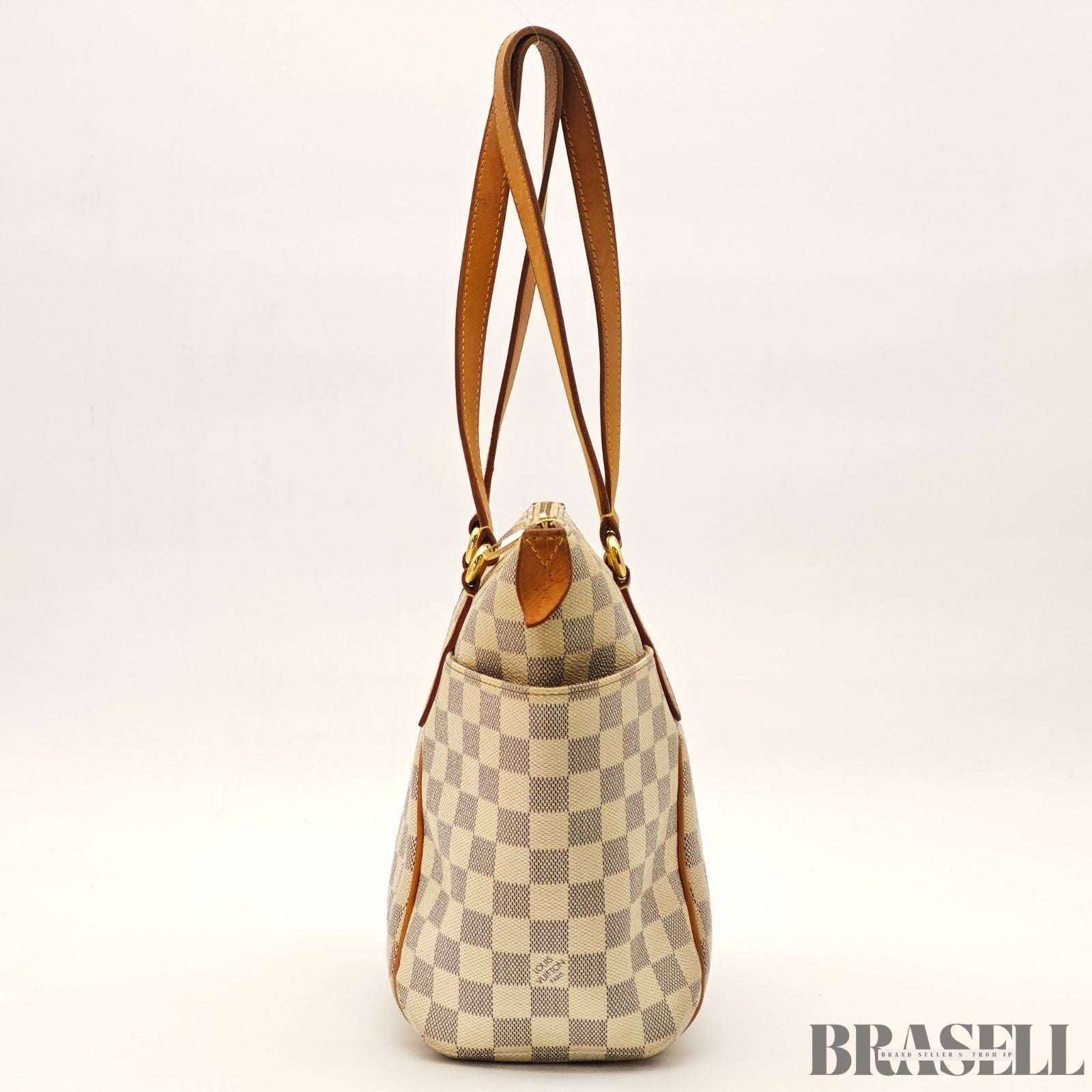 Louis Vuitton Totally MM Damier Azur N51262 Handbag Tote Bag Beige Large