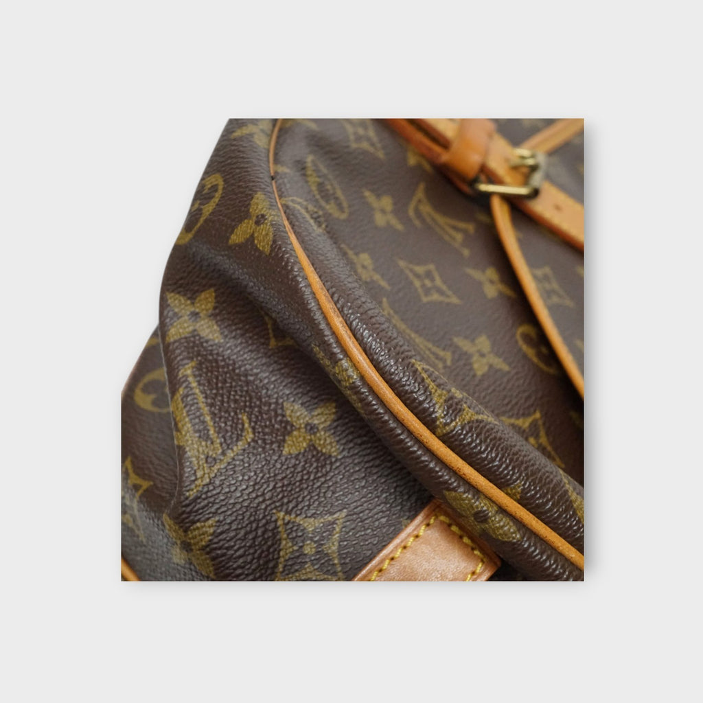 Louis Vuitton M42254 Saumur 35 Shoulder Bag Crossbody Brown 【B】
