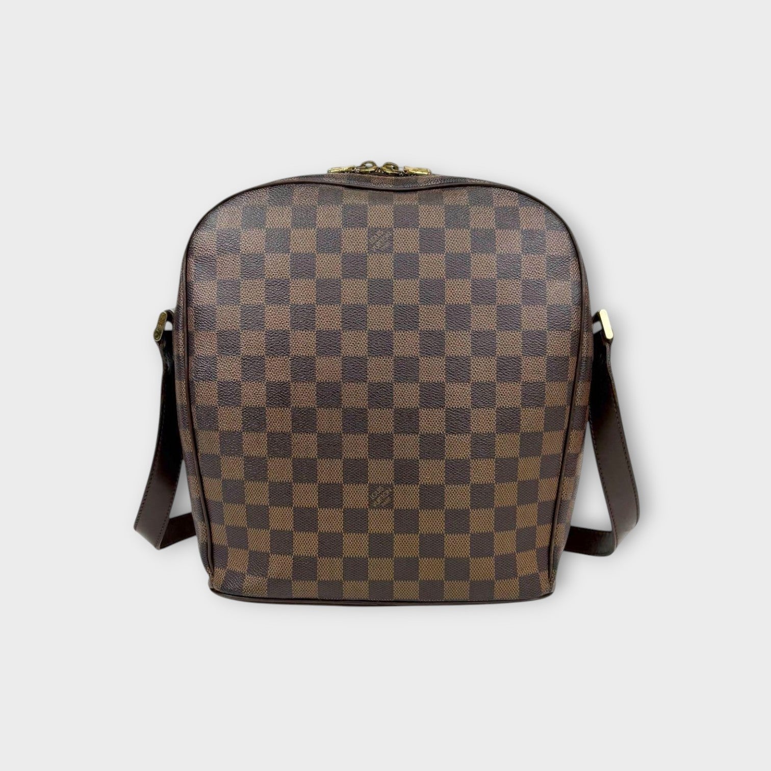 Louis Vuitton Ipanema GM One Shoulder Bag Damier Leather N51292 Brown 【B】