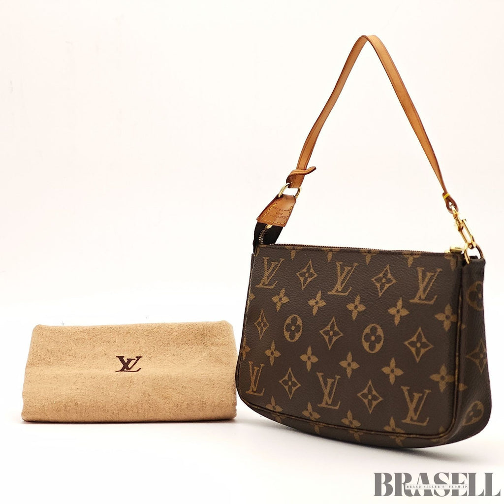 Louis Vuitton Accessoires M51980 Bag Handbag Small Monogram Canvas Brown