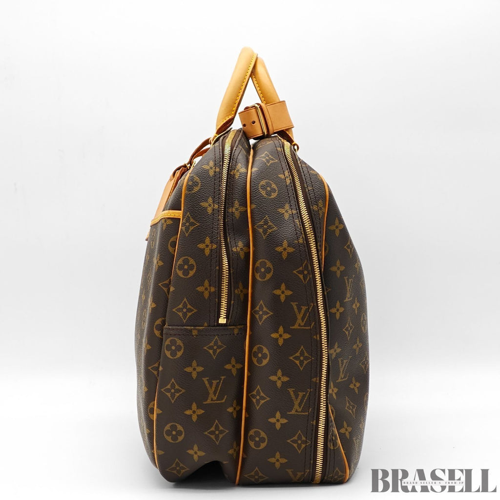 Louis Vuitton Alize 24 Heures Monogram M41399 2way Handbag Shoulder Bag Brown