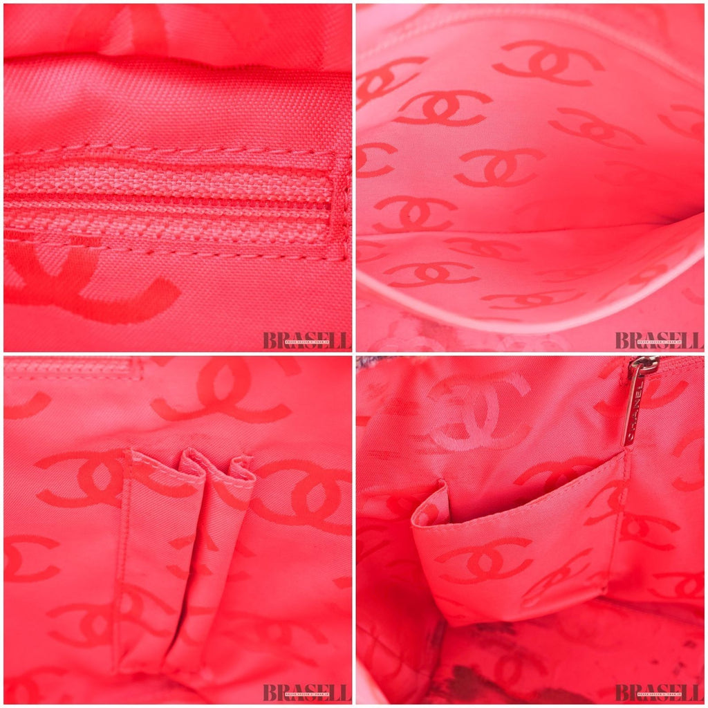 Chanel Cambon Line Tweed Multicolor Plata Bolso de Mano Nº 9 A25170 Mujer