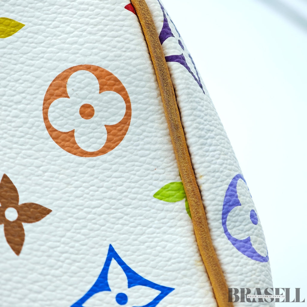LOUIS VUITTON Trouville Bag M92663 Monogram Handbag Multicolore Blanc