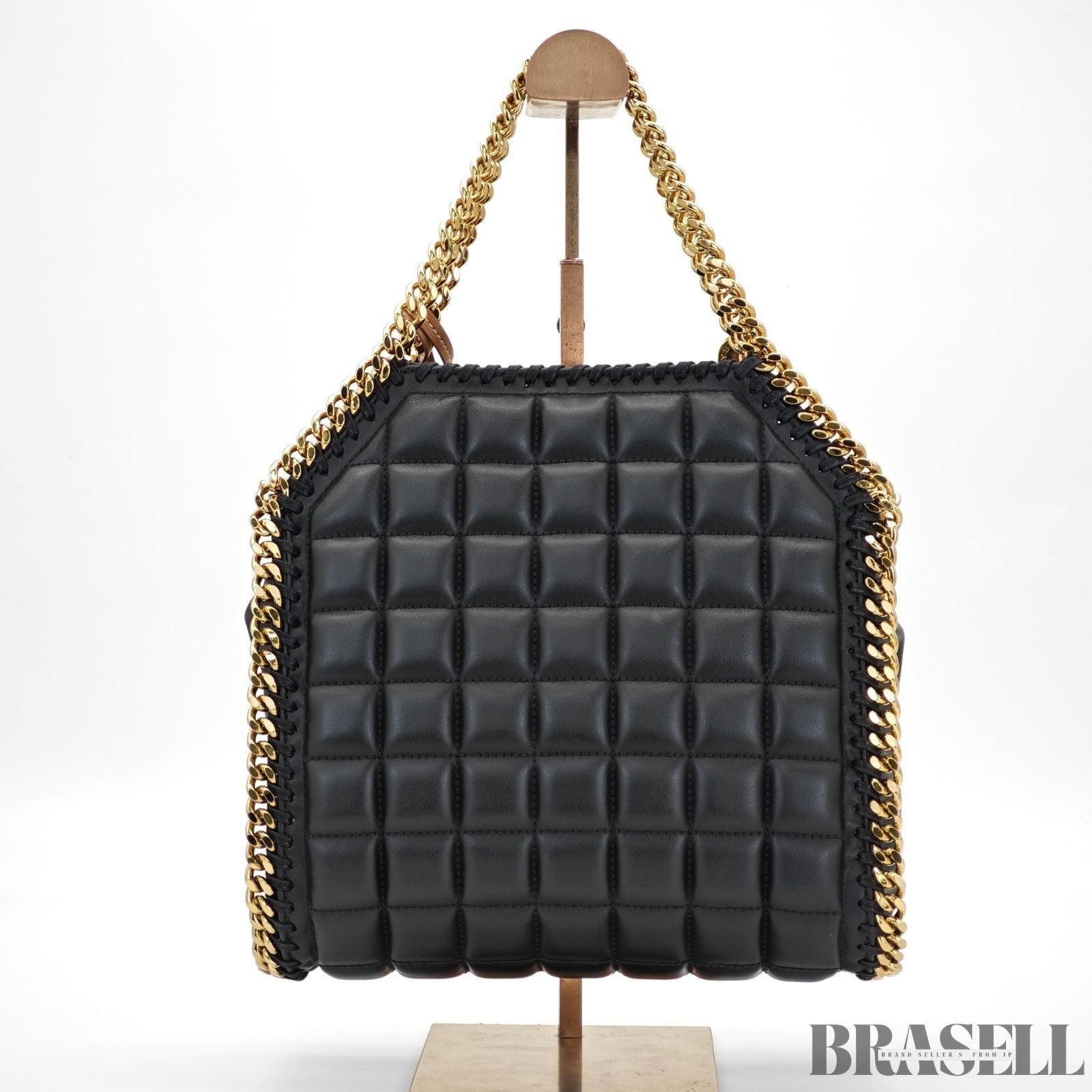 Stella McCartney Falabella 371223WP0269 Handbag/Shoulder Bag Embossed Gold Chain