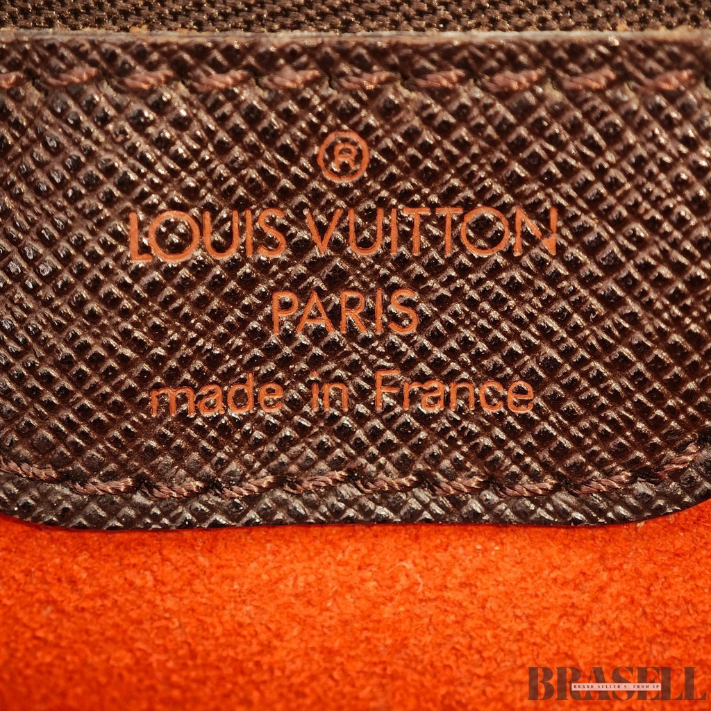 Louis Vuitton Mare N42240 Tote Bag With Pouch Bucket Bag Brown Gold Hardware