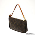 Louis Vuitton Accessoire M51980 Bag Handbag Compact Monogram Leather Brown
