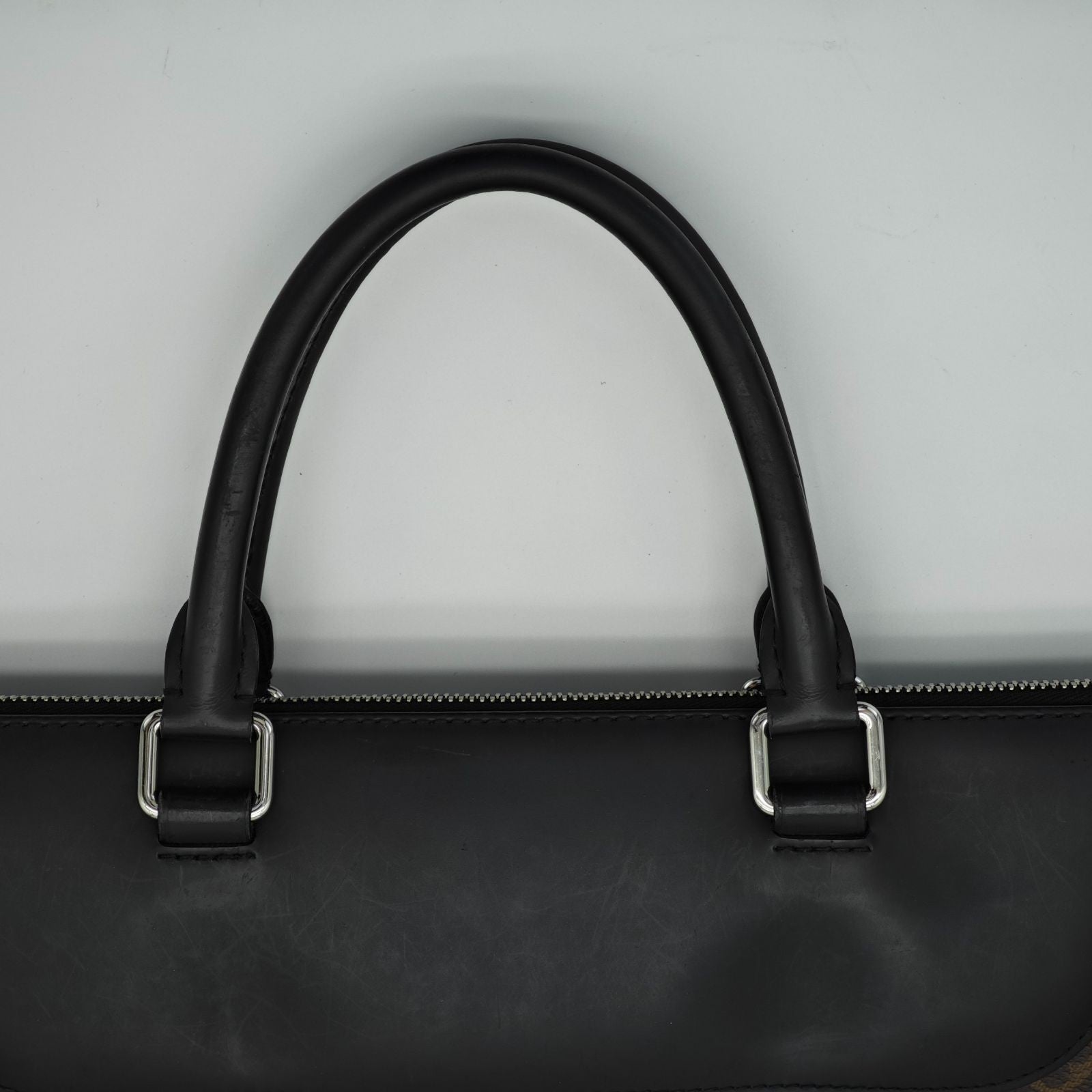 LOUIS VUITTON Monogram Macather PDJ Porte Documan Jour NM Business Bag M54019