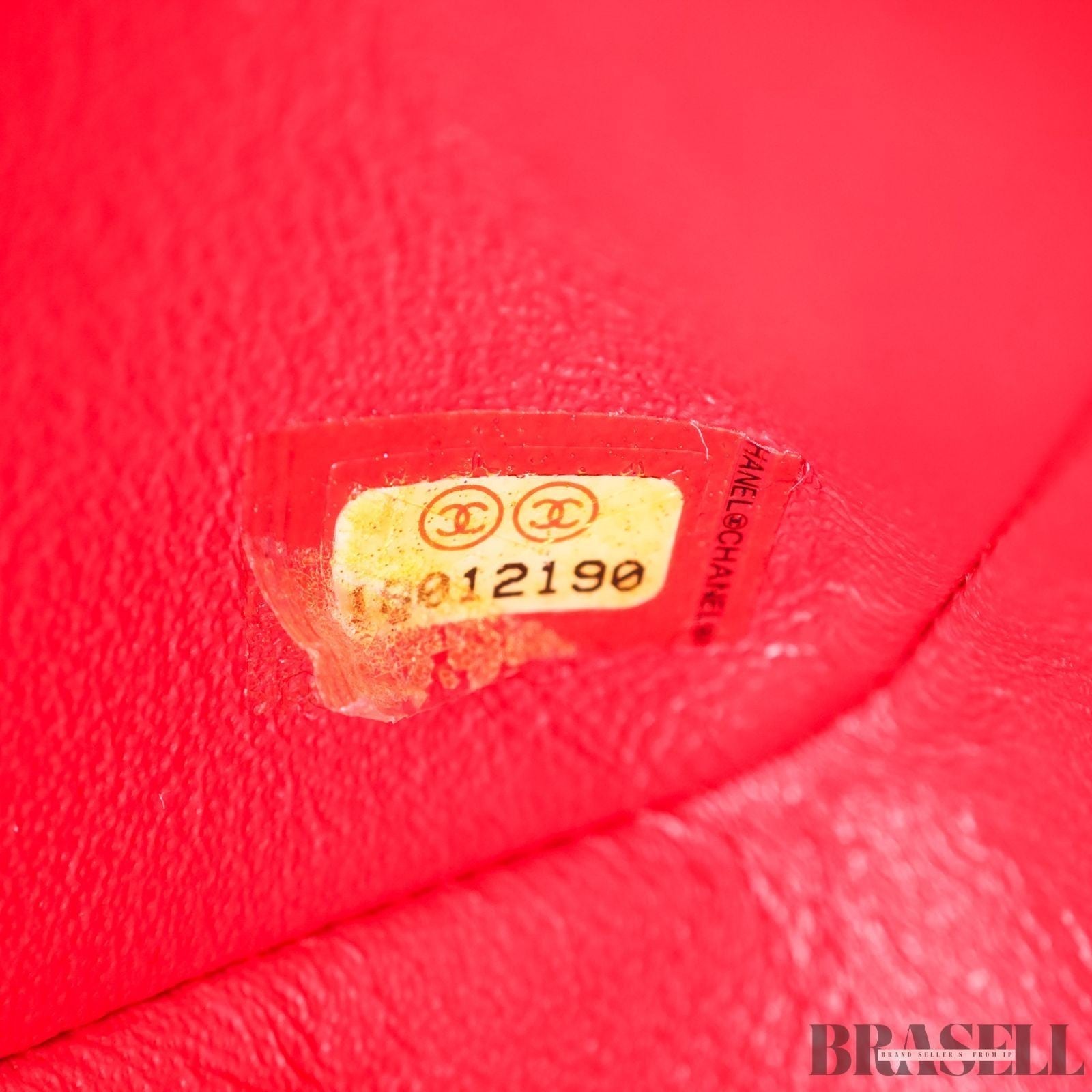 Chanel Mini Matelassé 20 Lambskin Single Flap Shoulder Bag Red Women
