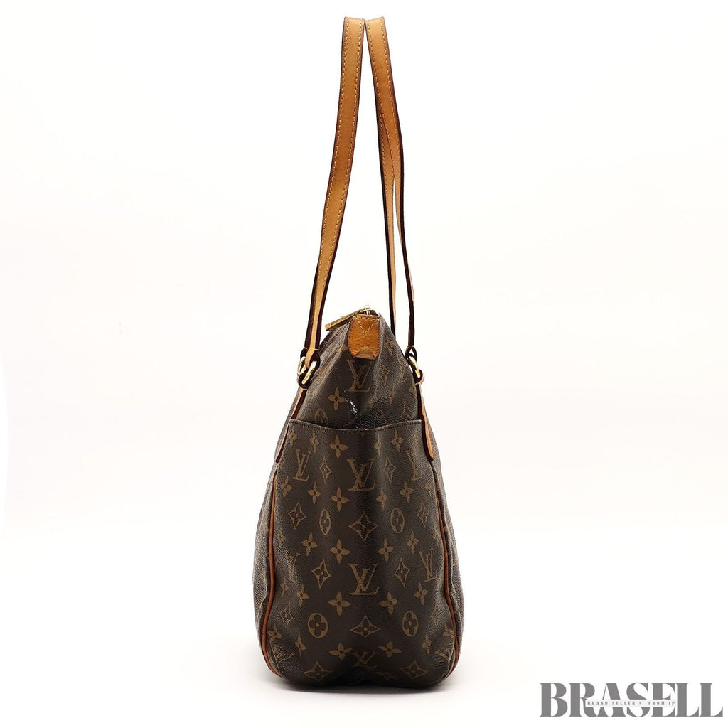 LOUIS VUITTON Totally MM M41015 Monogram Canvas Shoulder Bag Tote Bag Brown