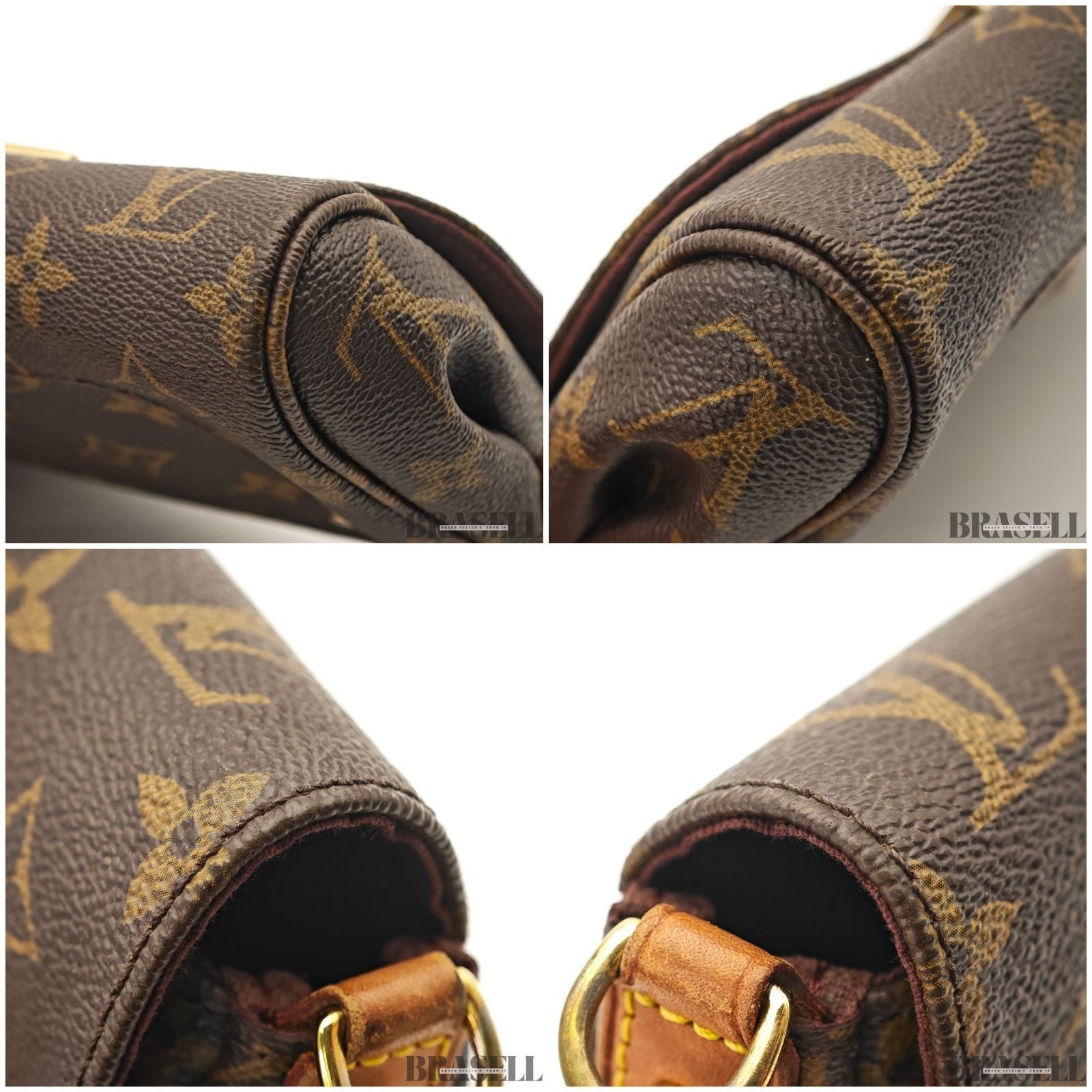 Louis Vuitton Favorite PM N41276 Handbag Mini Bag Brown With Dust Bag