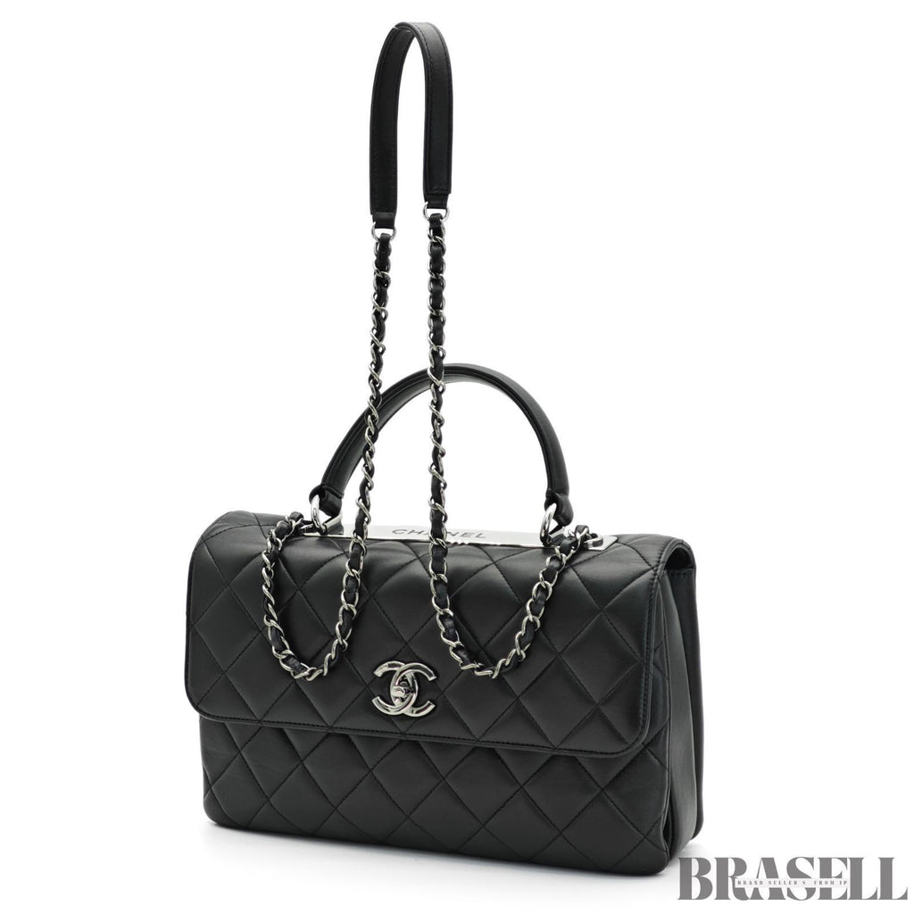 Chanel Borsa a tracolla con patta con manico superiore A92236 Y60767 94305...