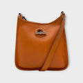 Hermès Vespa TPM Shoulder Bag Veau Epsom Orange Leather K Stamp 【B】