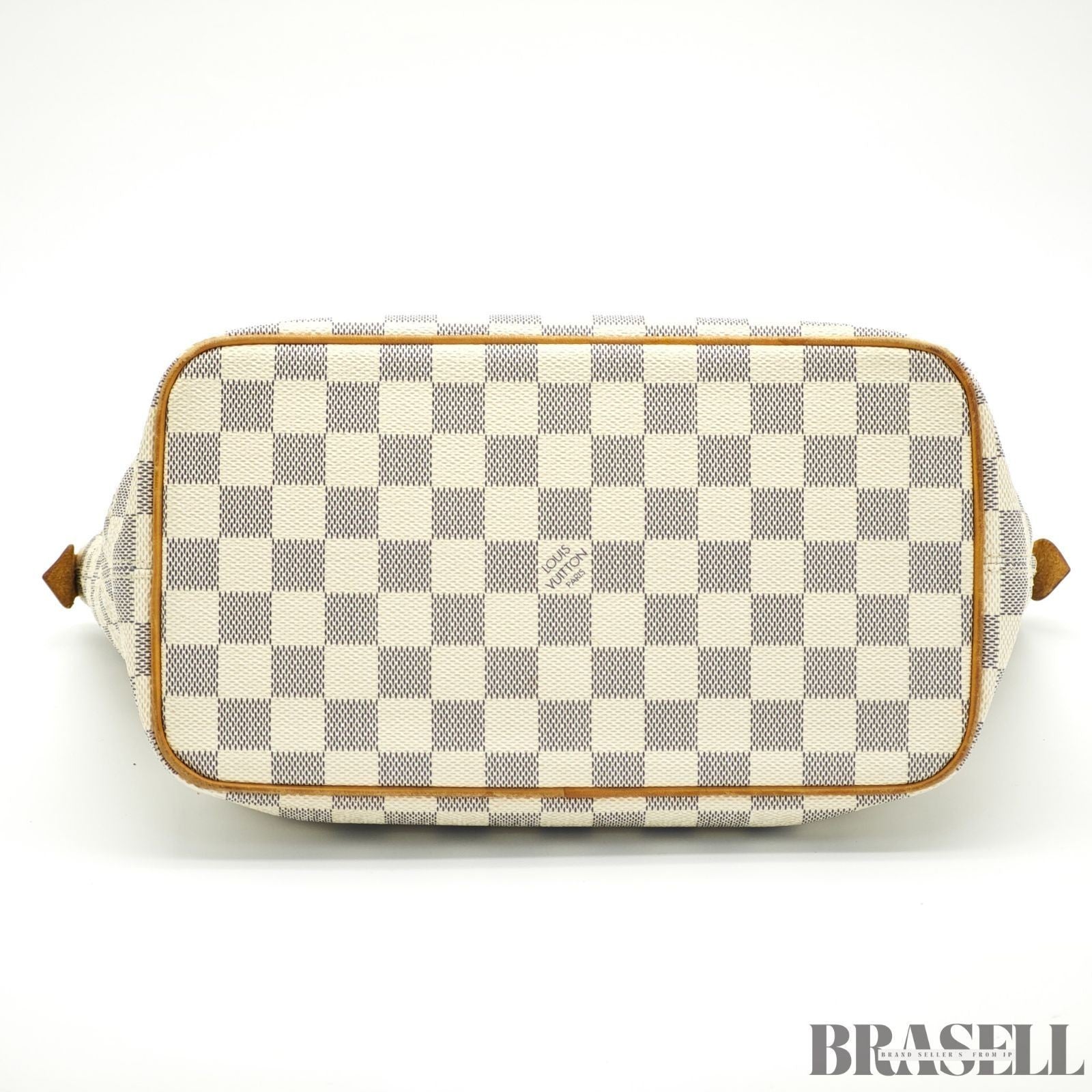 LOUIS VUITTON Saleya PM N51186 Damier Azur Tote Bag Ivory Women’s
