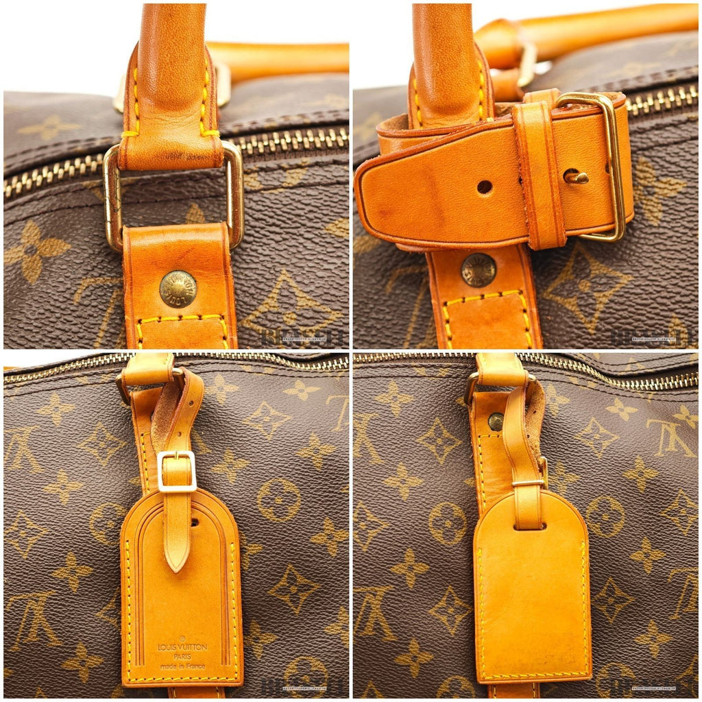 LOUIS VUITTON Keepall Bandouliere 55 M41414 Monogram Travel Bag