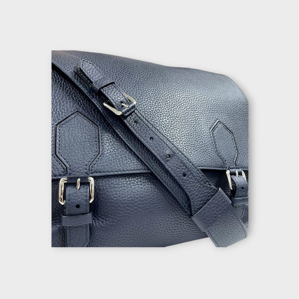 Louis Vuitton Eastside Messenger M53465 Shoulder Bag Logo Navy Leather 【A】