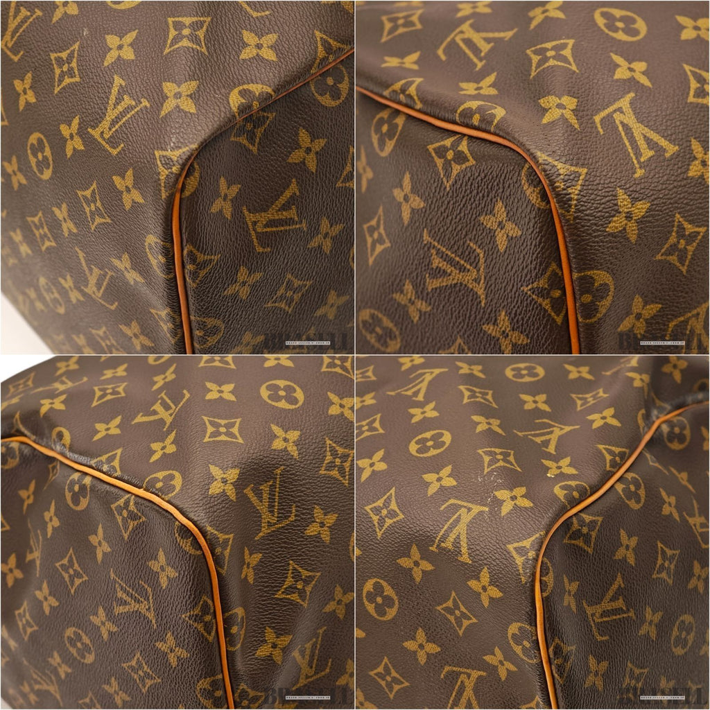 Louis Vuitton Keepall 55 M41424 Bag Boston Bag Large Travel Brown Unisex