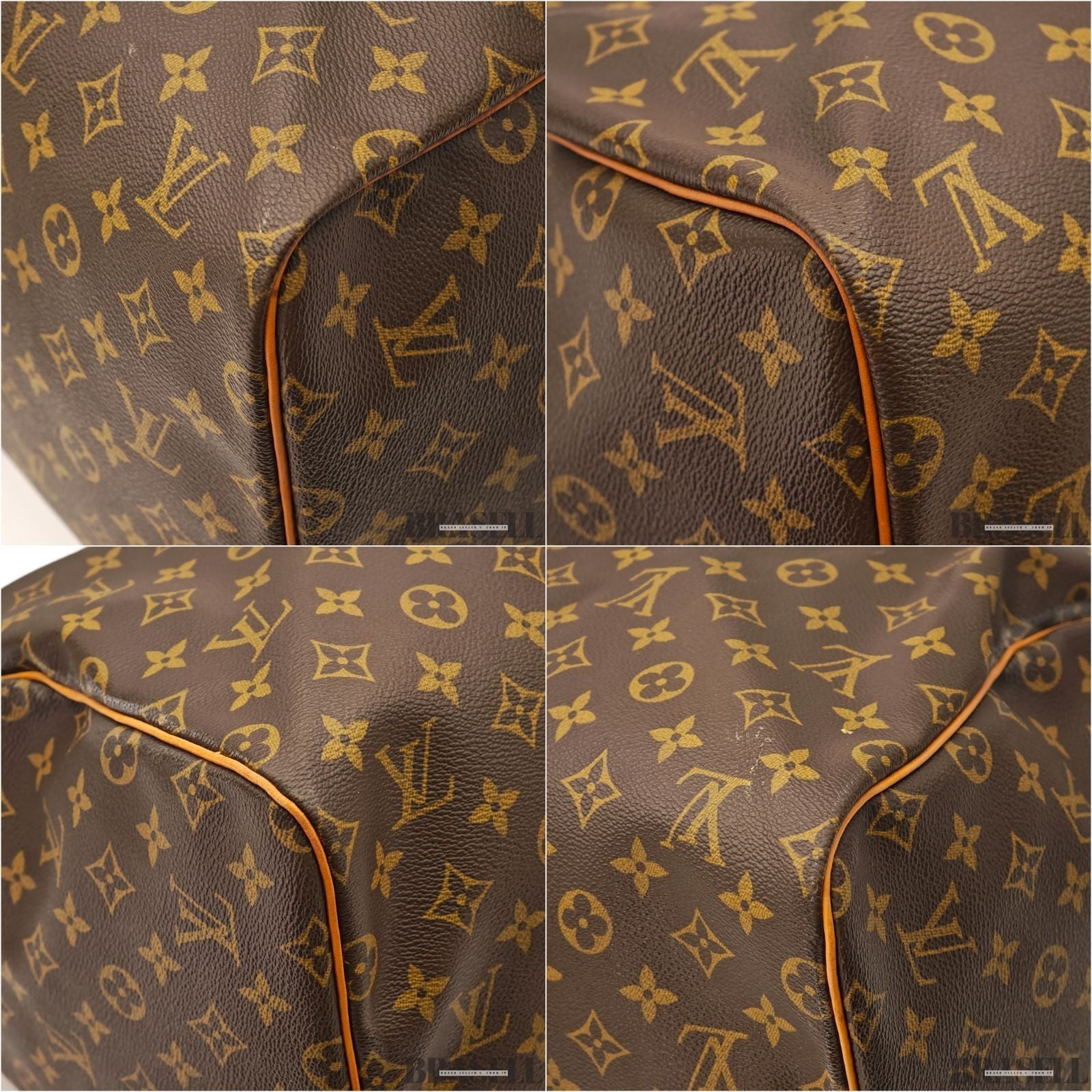 Louis Vuitton Keepall 55 M41424 Bag Boston Bag Large Travel Brown Unisex