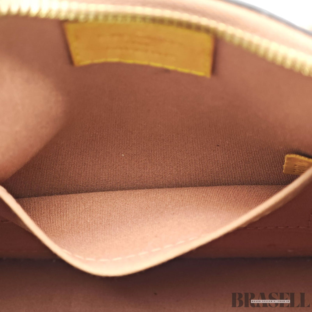 Louis Vuitton Alma BB M91585 Handbag Shoulder Bag 2Way Rose Velour Woman
