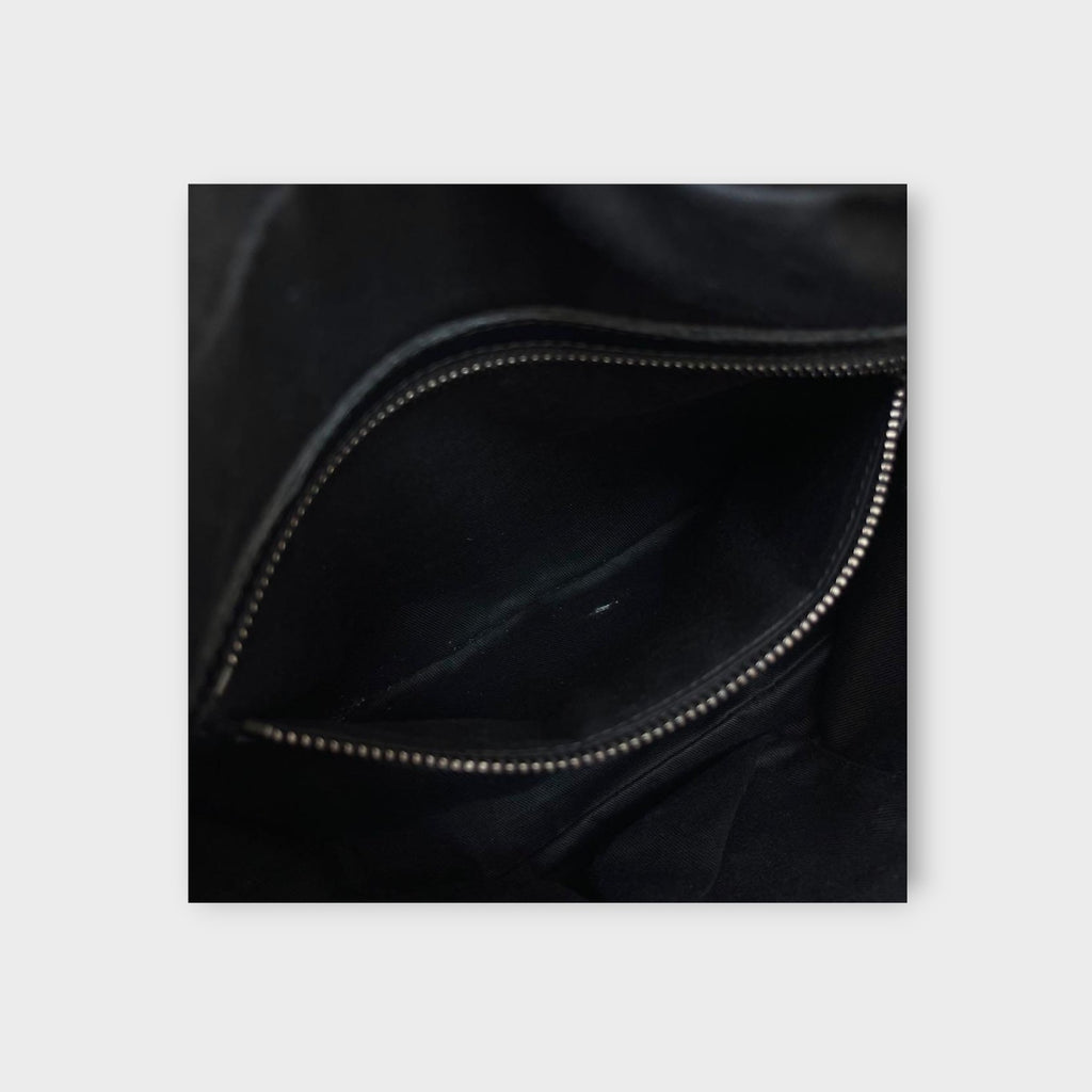 Givenchy Micro Nightingale 2Way Handbag Black Studs Leather Gold Hardware 【A】