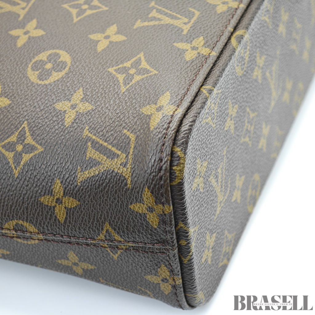 LOUIS VUITTON Luco M51155 Tote Bag Monogram Brown