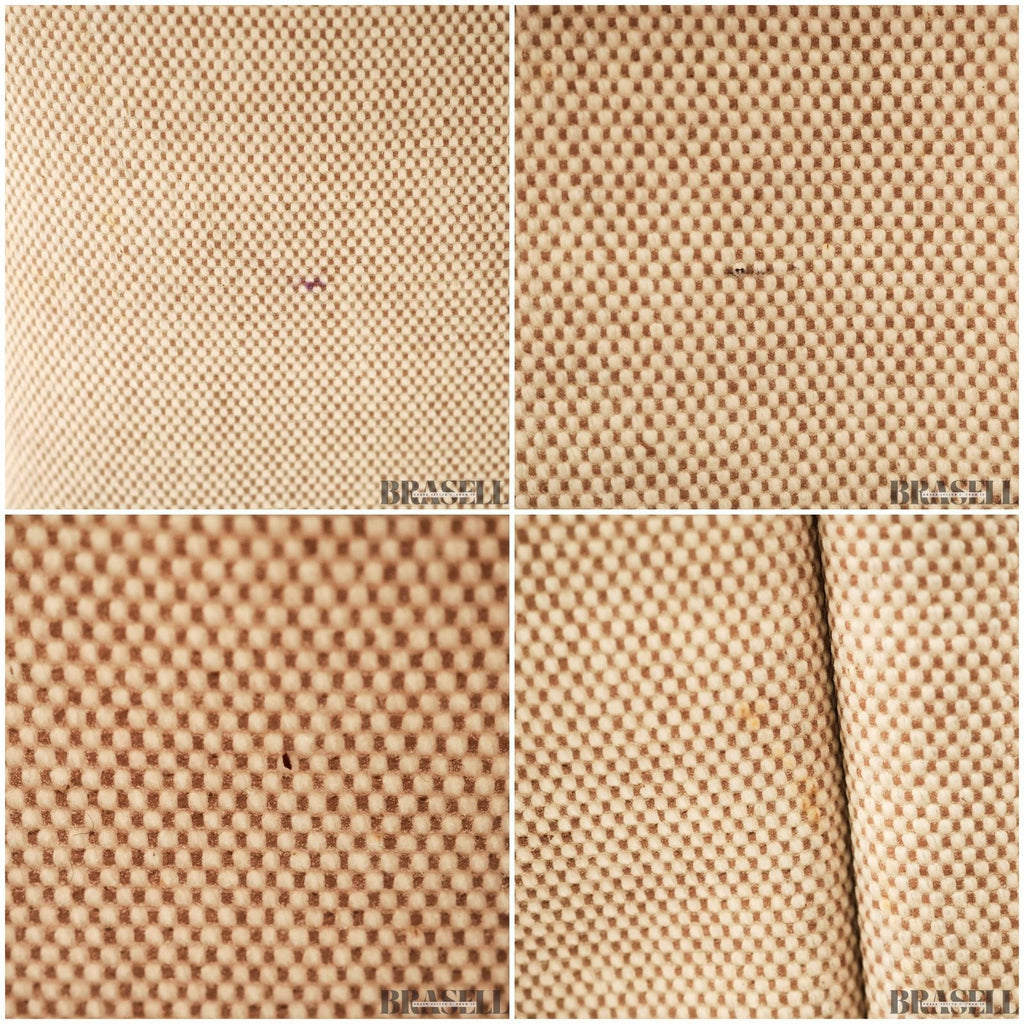 Hermès Herbag MM Handbag Trapezoid Canvas Large Beige Unisex With Padlock