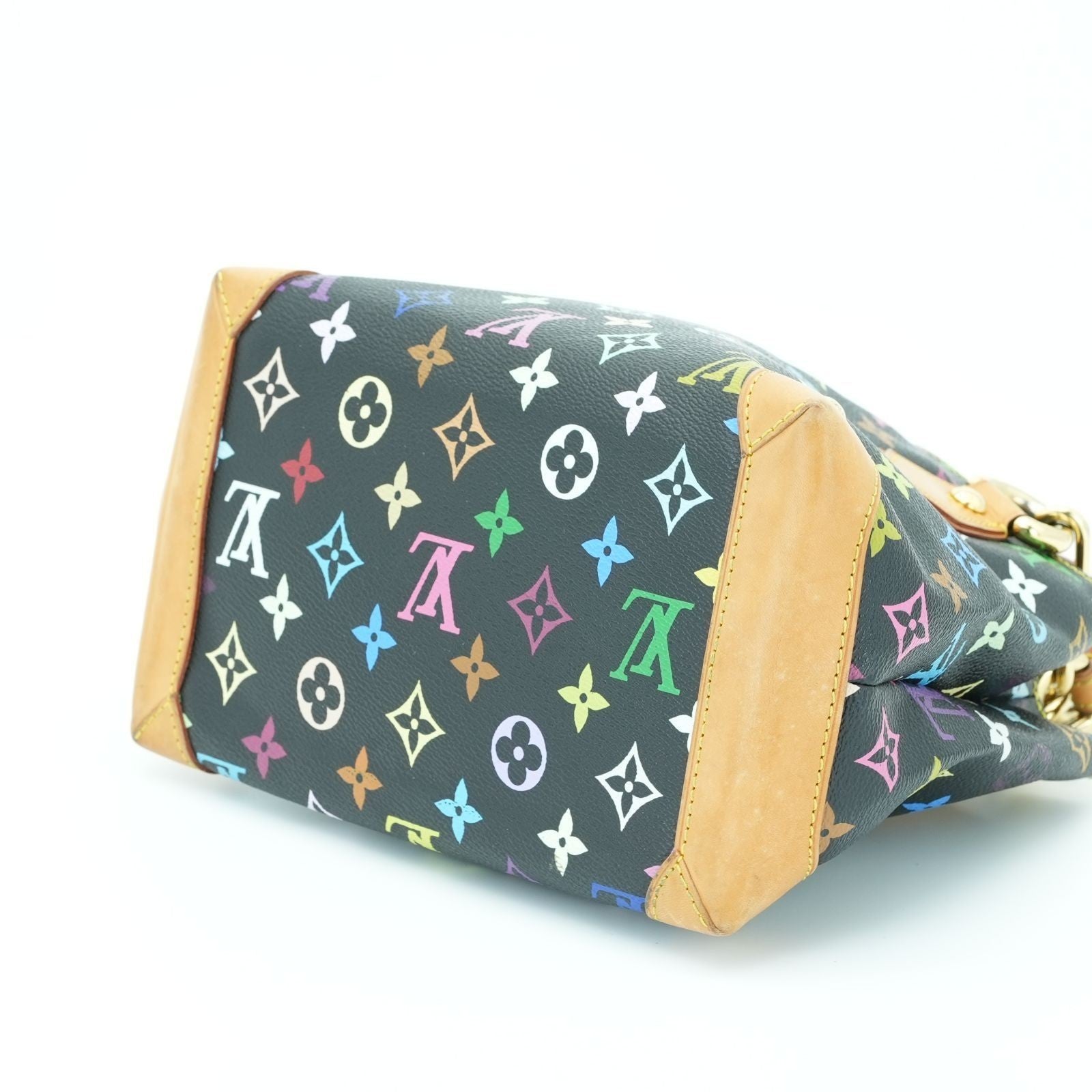 LOUIS VUITTON Multicolore Audra M40048 Handbag Noir Black Women's