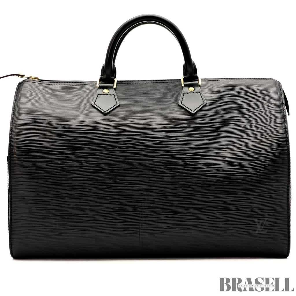 LOUIS VUITTON Epi Speedy 35 M42992 Black Boston Handbag Women’s